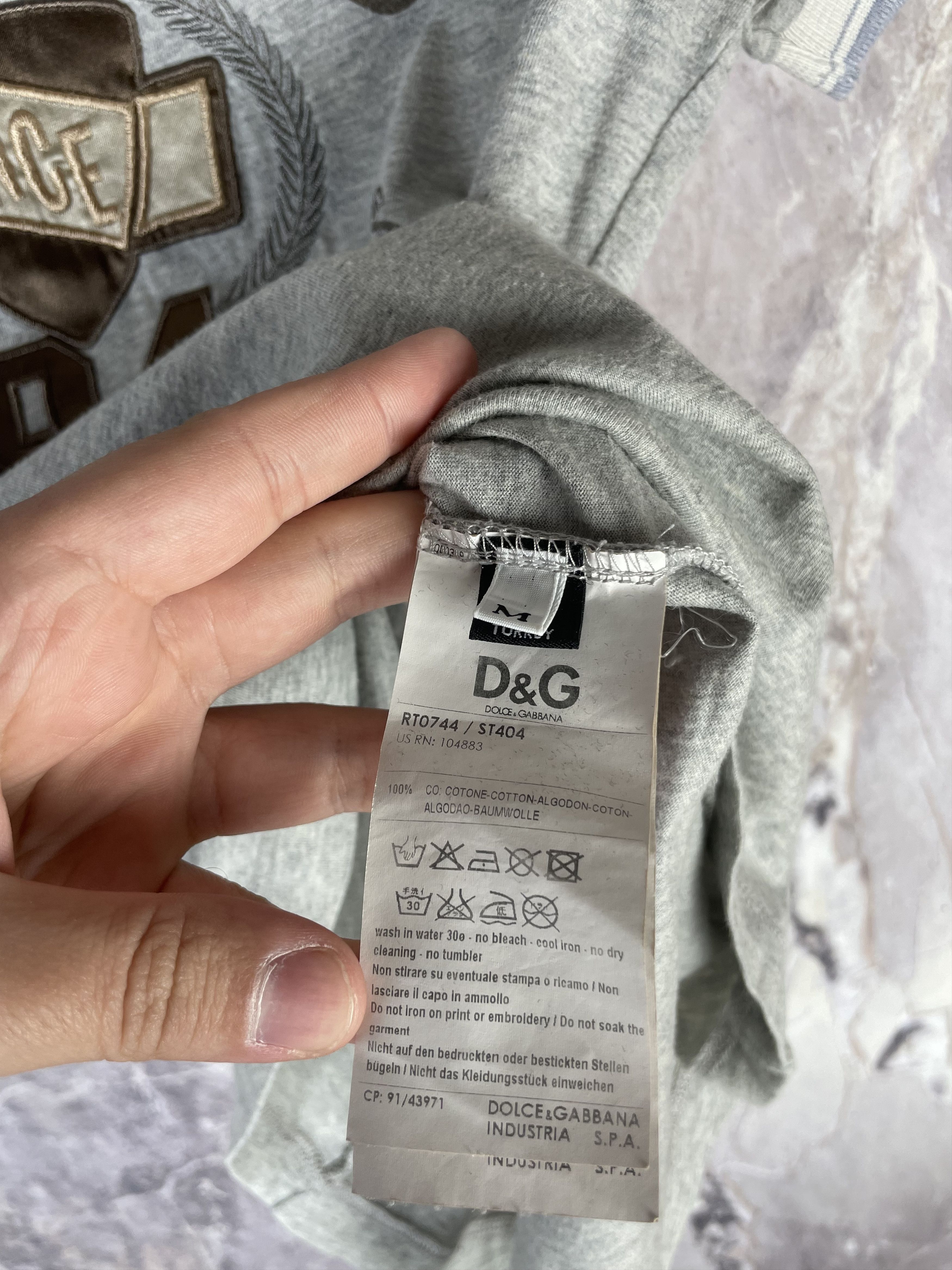Dolce & Gabbana Dolce & Gabbana Tee Size US M / EU 48-50 / 2 - 7 Thumbnail