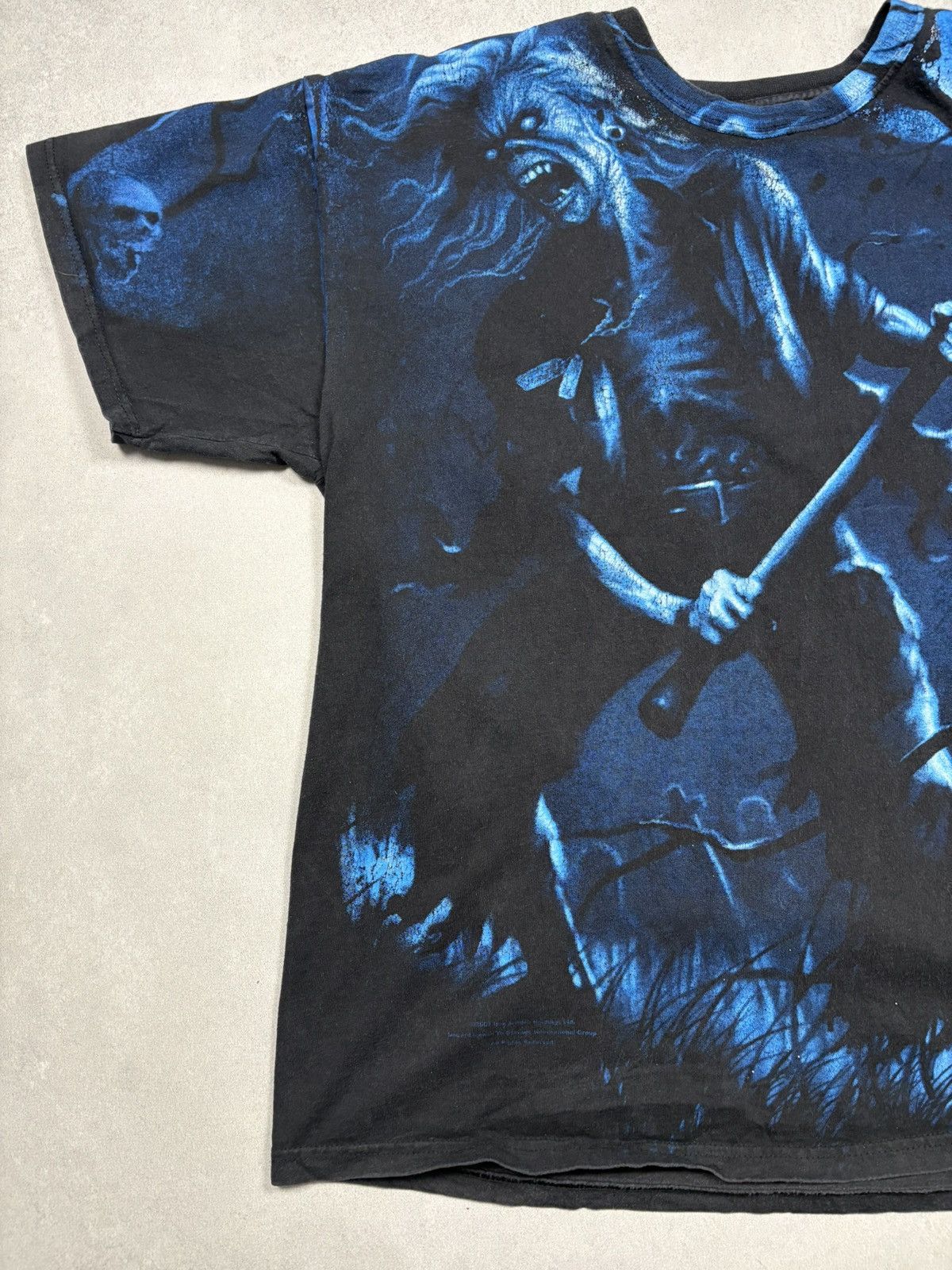 Band Tees Iron Maiden 2007 Benjamin Breeg All Over Print Tee XXL Band Size US XXL / EU 58 / 5 - 4 Thumbnail
