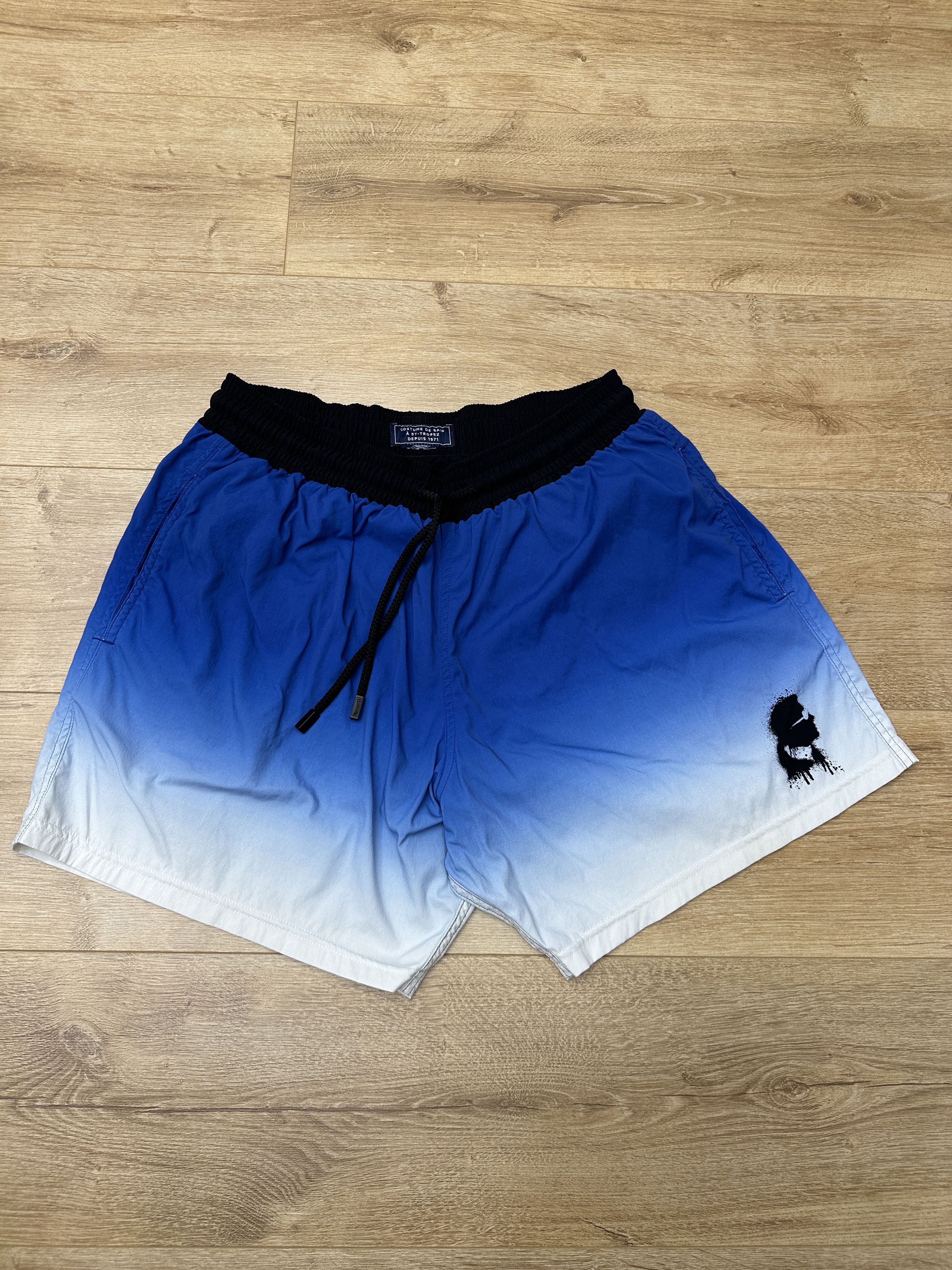 Vilebrequin Karl Lagerfeld Vilebrequin Beach Board Shorts Bath Suit L XL Size US 33 - 11 Thumbnail