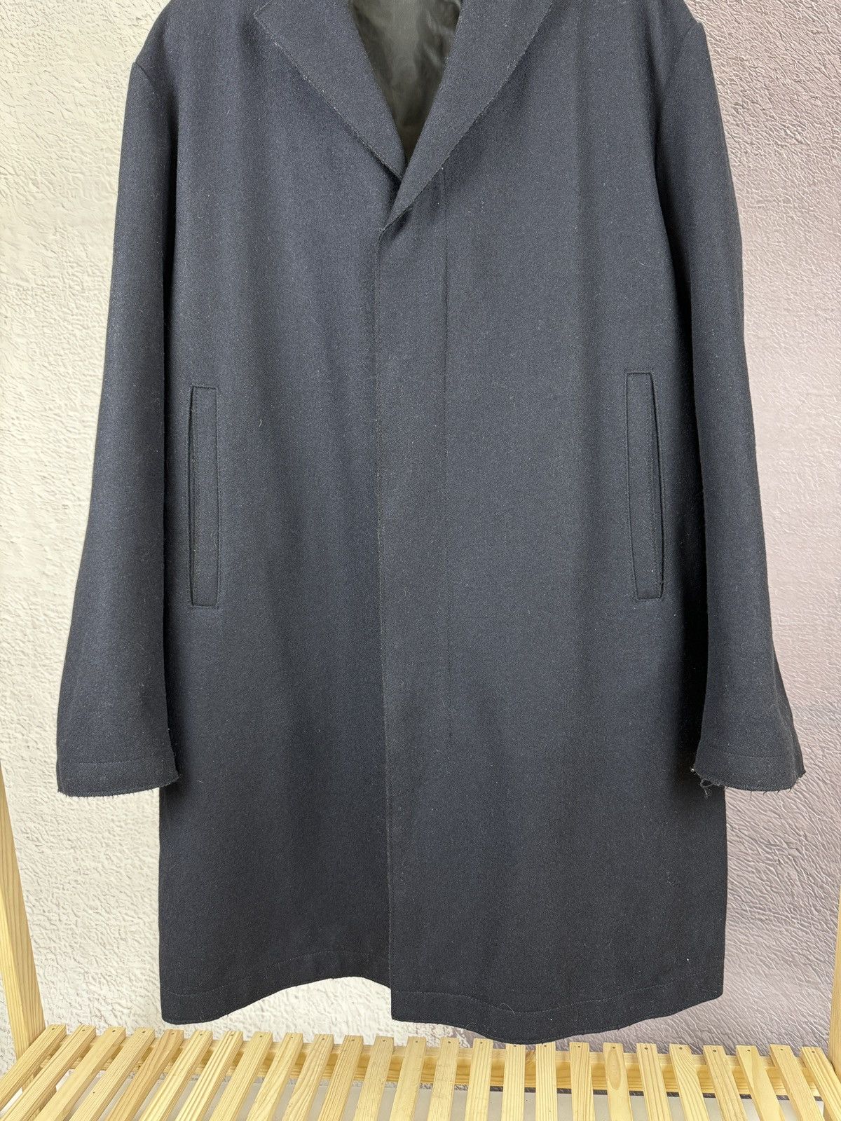 Other Massimo Rebecchi TDM wool long single breasted trench coat Size US L / EU 52-54 / 3 - 5 Thumbnail