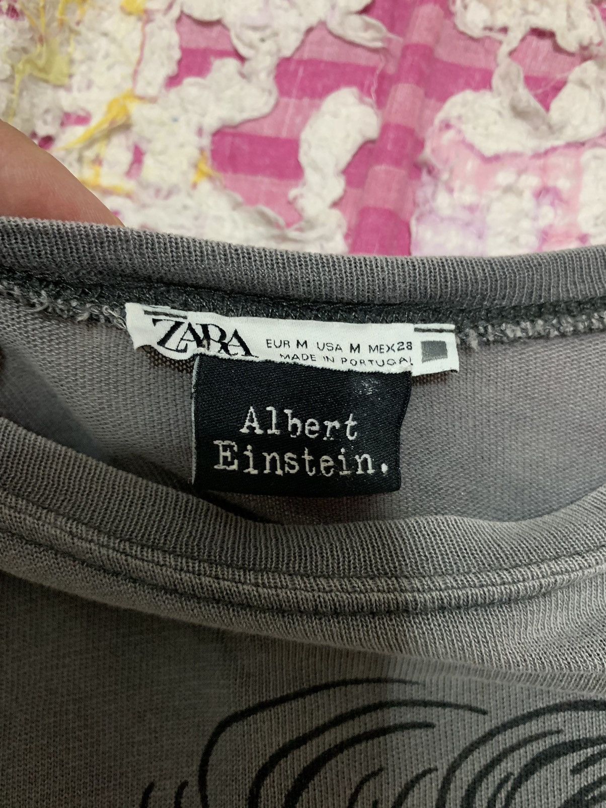 Zara Vintage Zara X Einstein Medium Tshirt Size US M / EU 48-50 / 2 - 10 Thumbnail