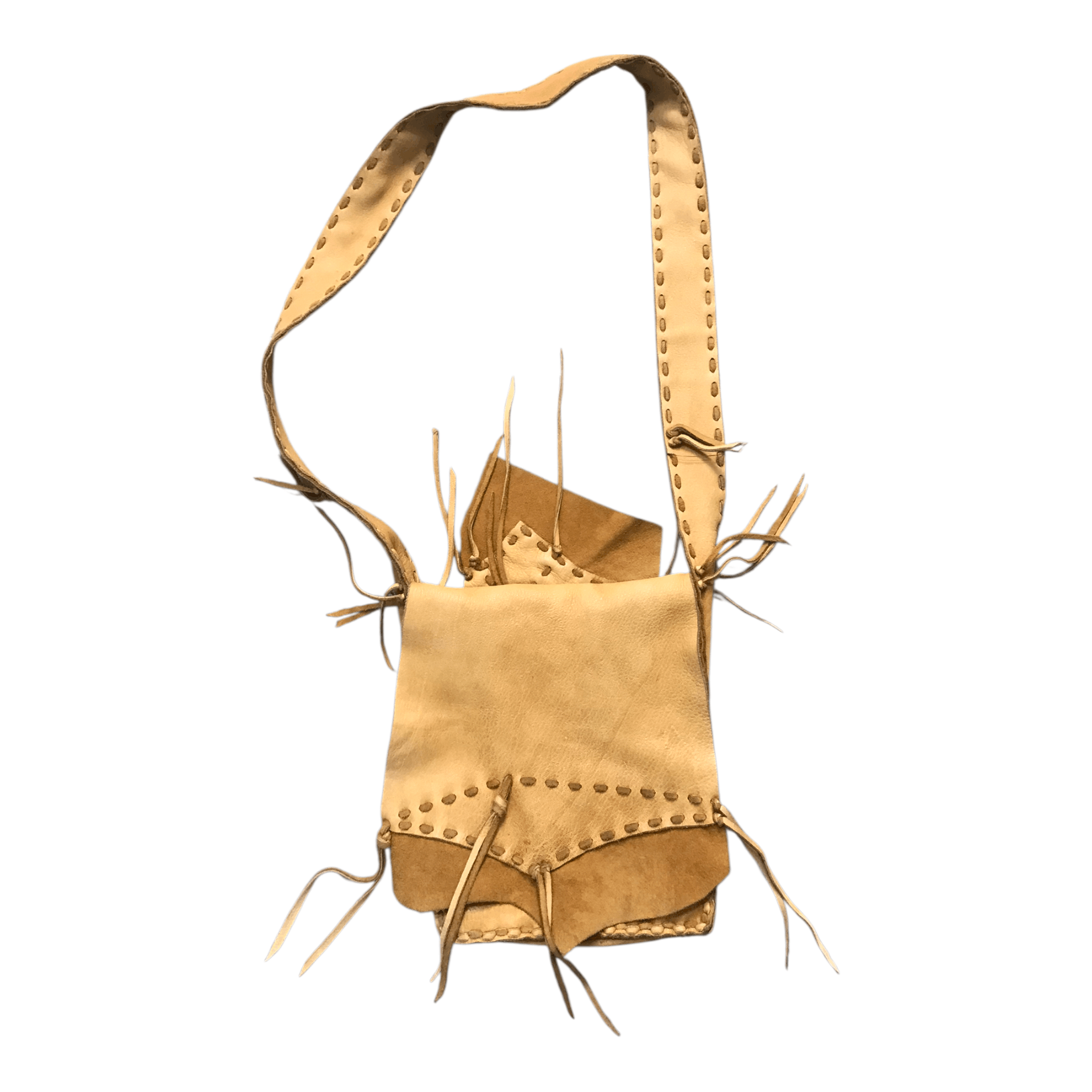 Cowboy Equipment Handmade Leather Like Cowboy Sling Bag Size ONE SIZE - 6 Thumbnail
