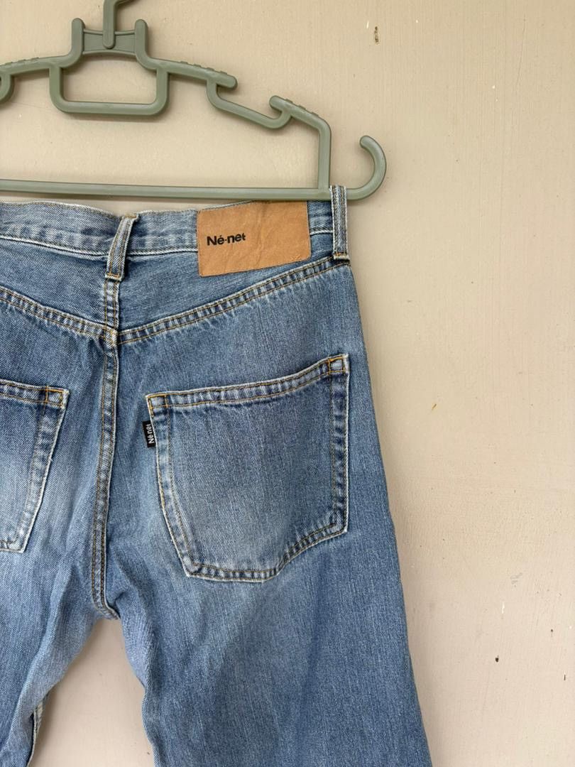 Issey Miyake VTG Issey Miyake Ne Net Denim Pant Cat PatchWork Design Size US 36 / EU 52 - 9 Thumbnail