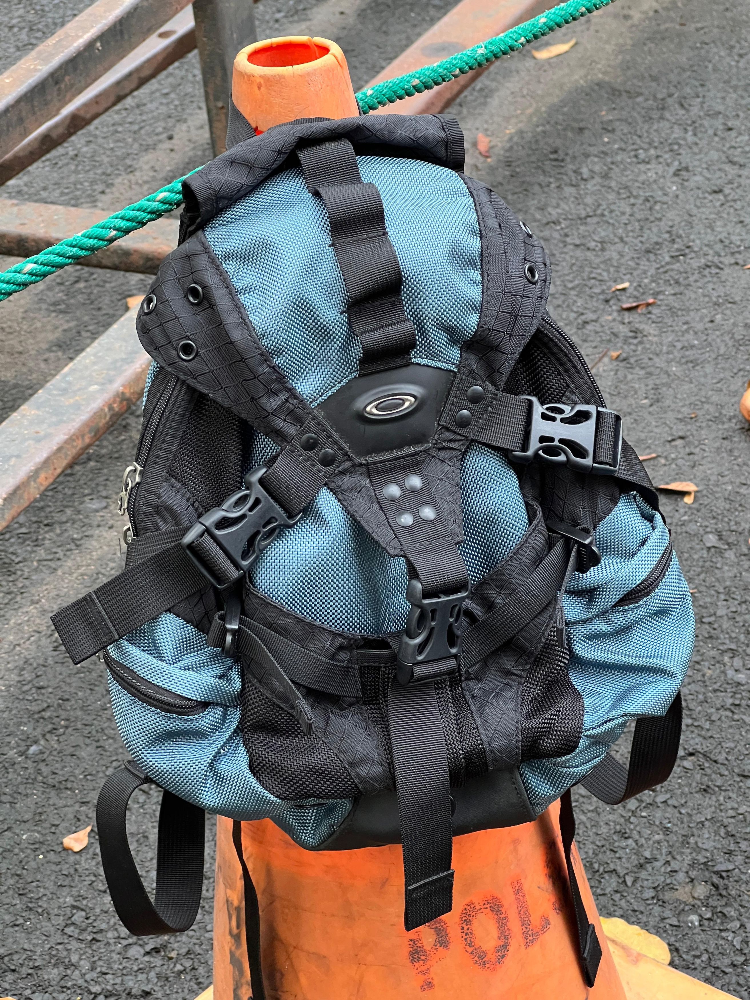 1990s Oakley Small Icon Backpack Vintage Sandbag Tactical