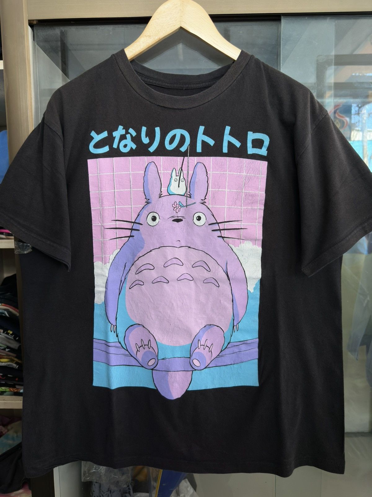 Anime My Neighbor Totoro Hayao Miyazaki Studio Ghibli T Shirt Size US L / EU 52-54 / 3 - 1 Thumbnail
