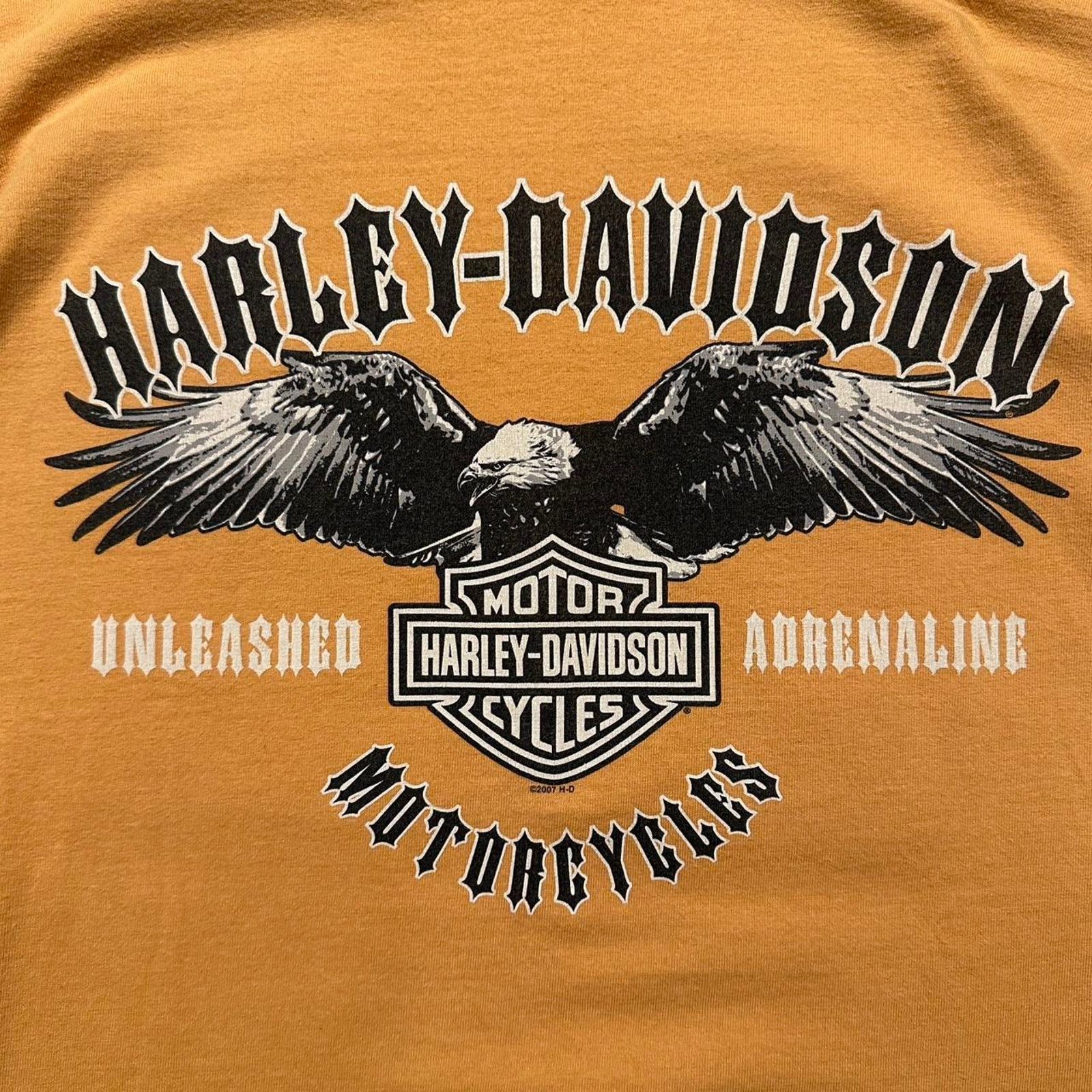 Harley Davidson Harley davidson t shirt unleashed adrenaline Size US M / EU 48-50 / 2 - 2 Thumbnail