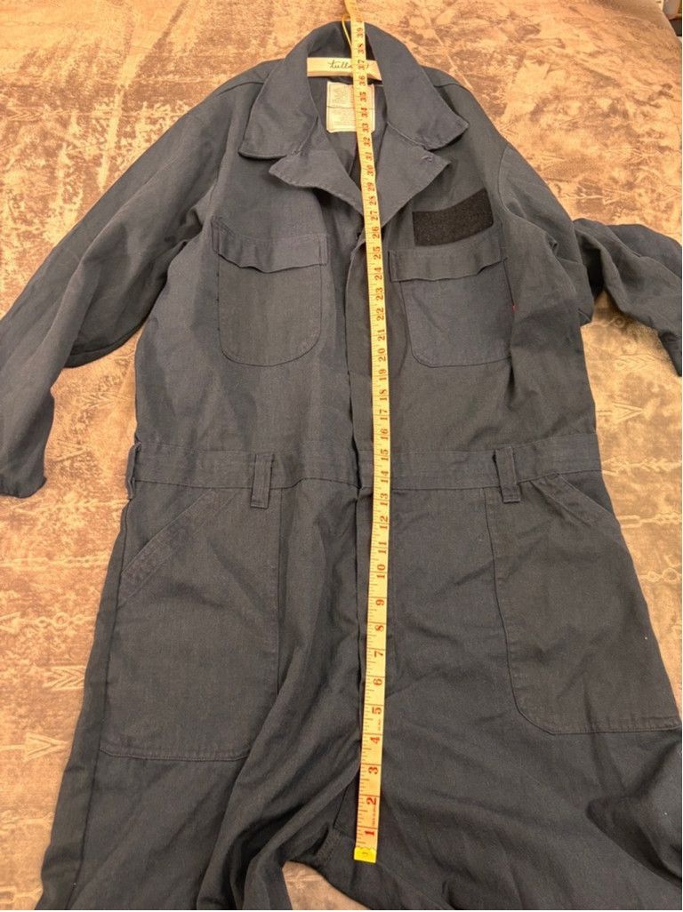 Levi's Men's Unbranded Coverall Jumpsuit Size 48R Blue Size 42" / US 20 - 8 Thumbnail