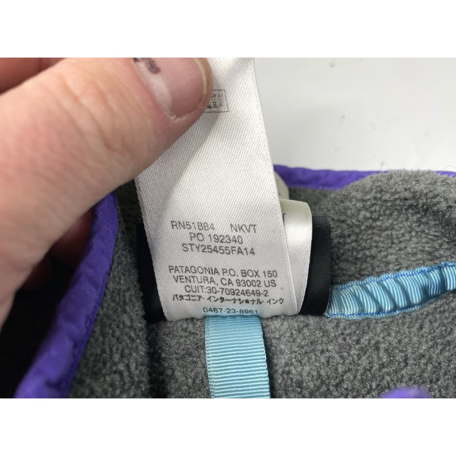 Patagonia Patagonia Synchilla Fleece Jacket Womens Size S Gray Purple Snap-T Size S / US 4 / IT 40 - 5 Thumbnail