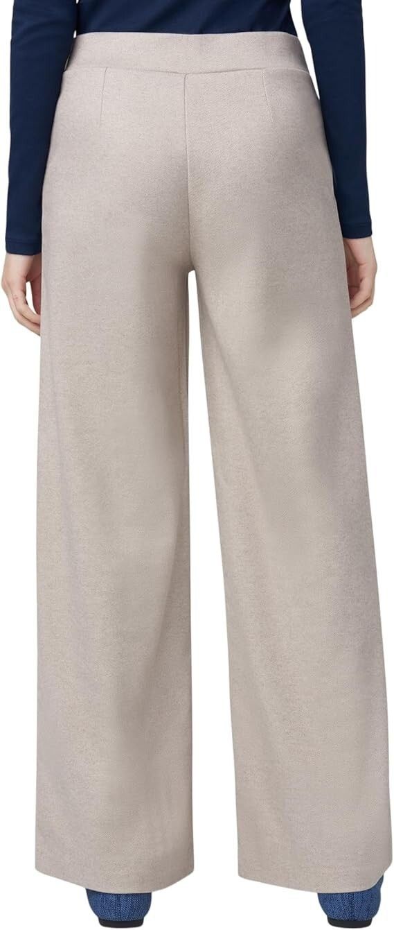 Other HUE U24271H Pull-On Crossover Wide Leg Pants Sand ( XL ) Size 24" / US 00 / IT 34 - 2 Thumbnail