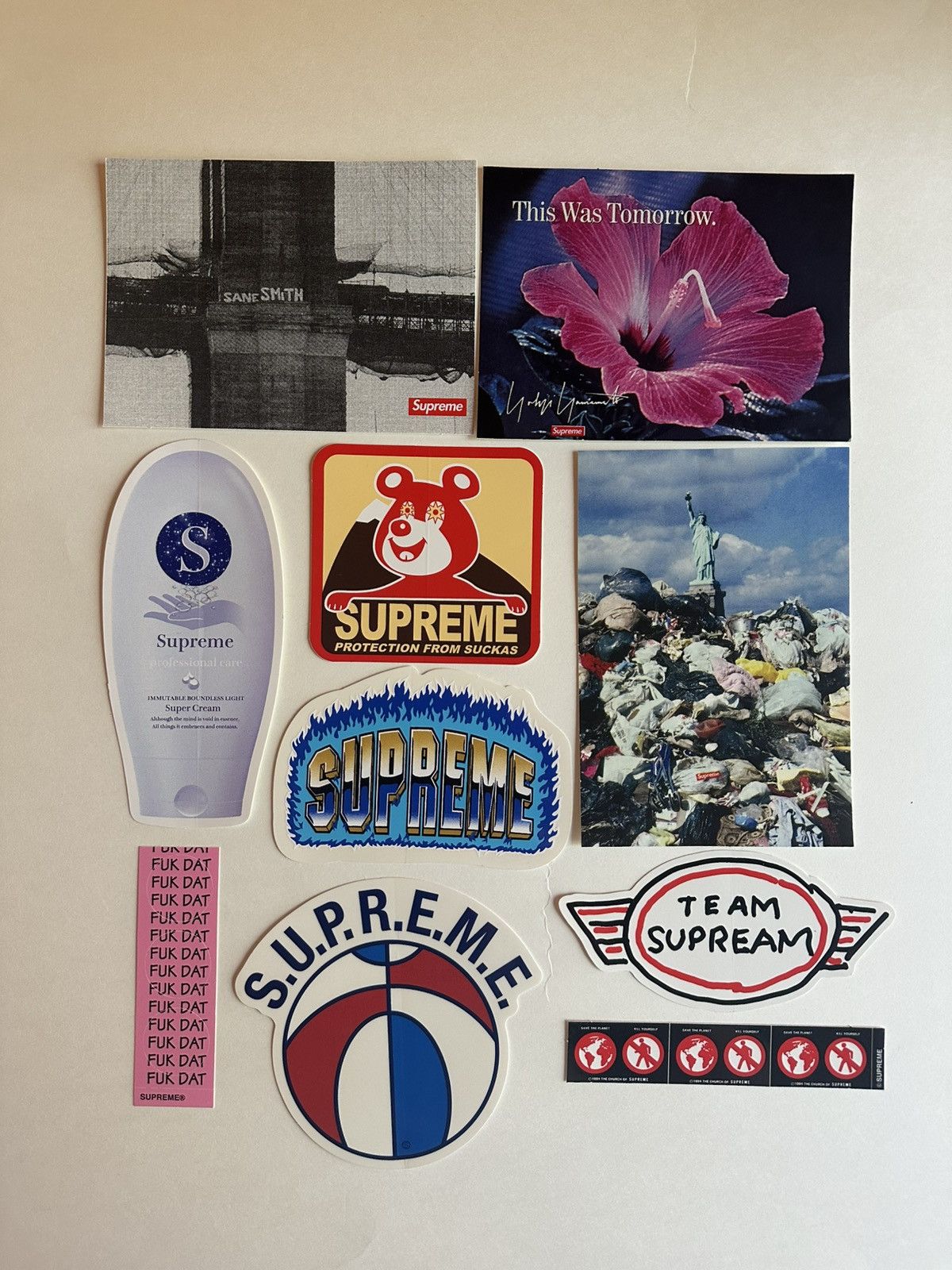 Supreme 10x Supreme Stickers Lot Size ONE SIZE - 1 Preview