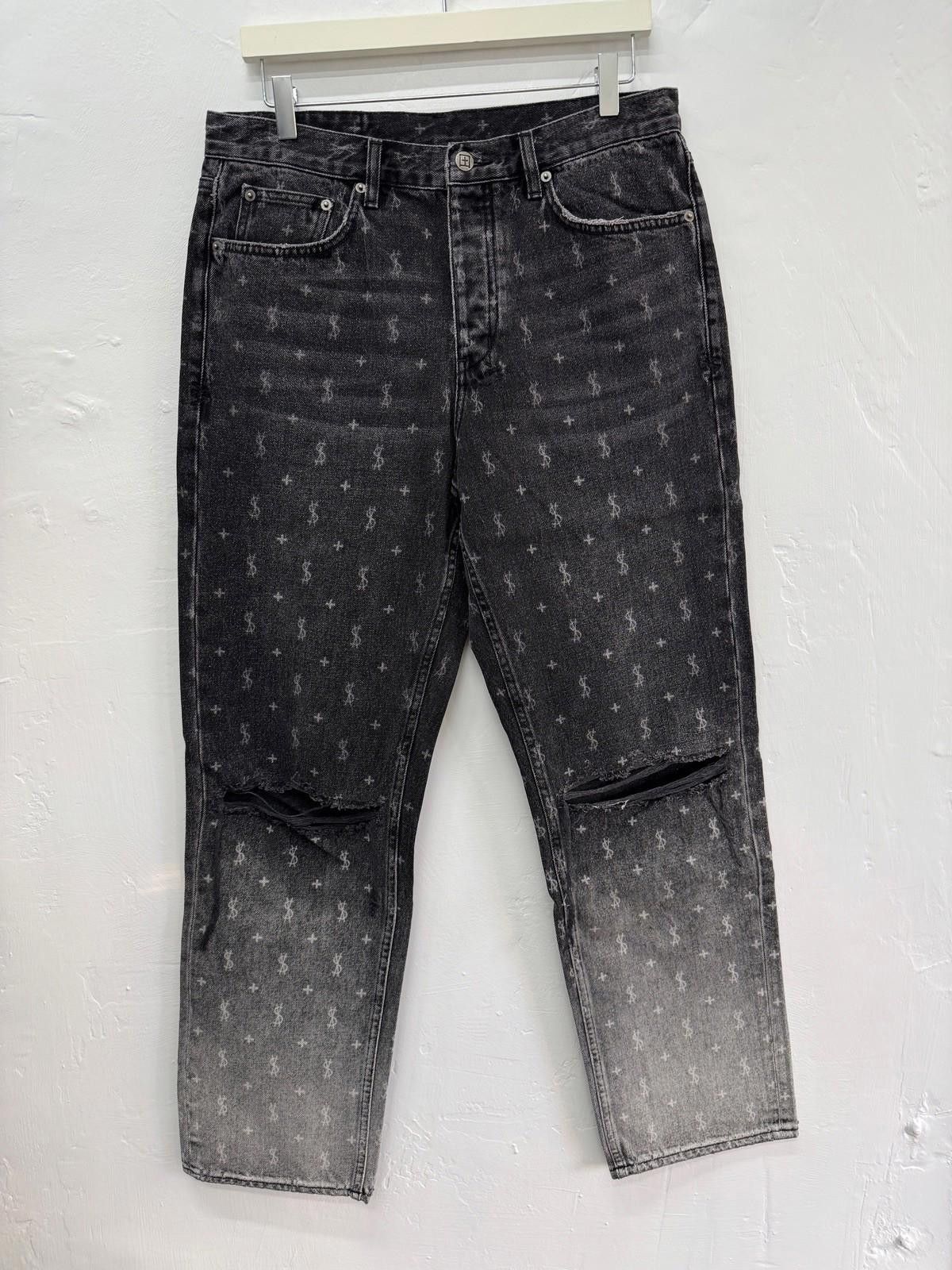 Ksubi new Ksubi mens denim jeans anti k gray black allstar fade 32 Size US 32 / EU 48 - 1 Thumbnail