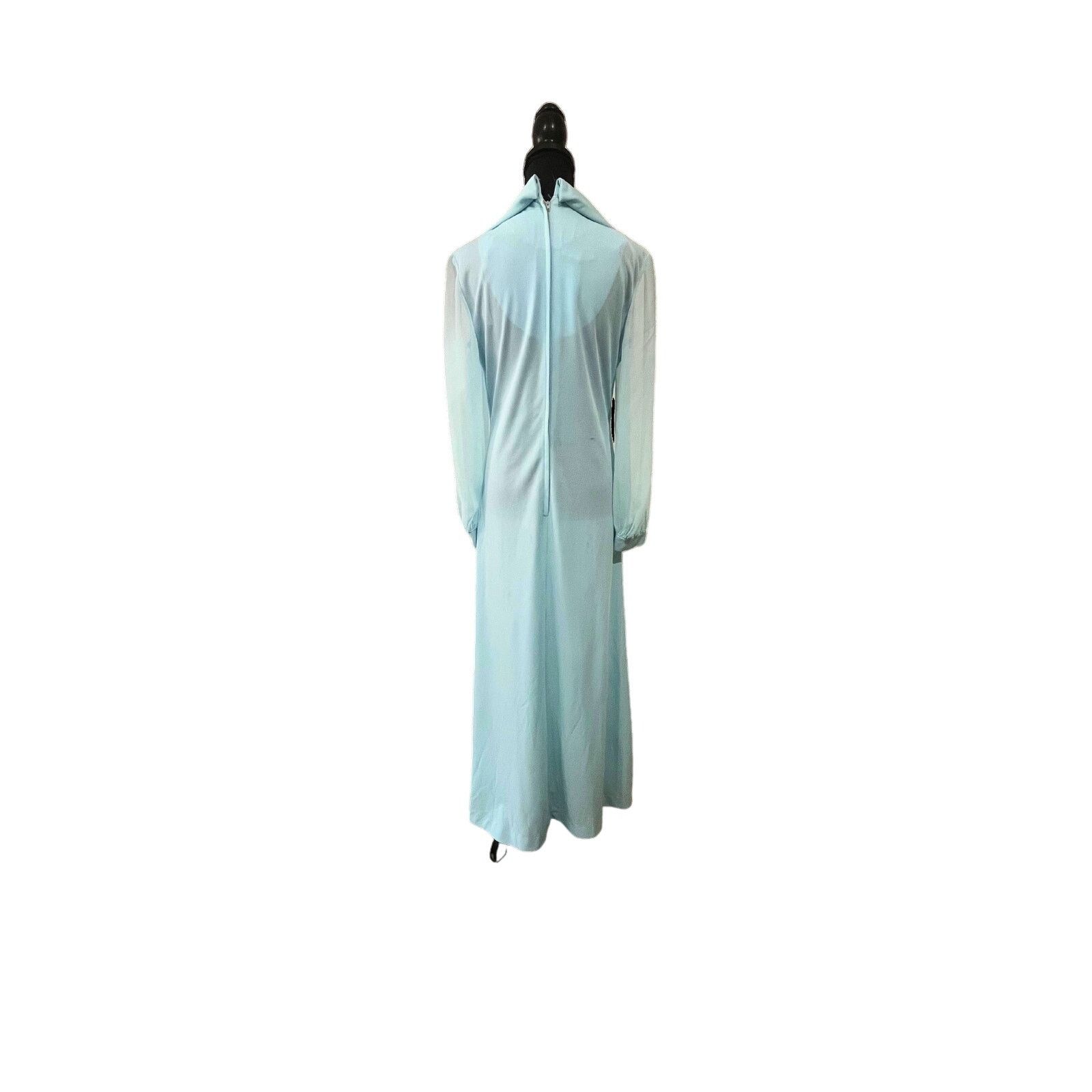 Other Vintage Seymore Levy Blue Maxi Size XL / US 12-14 / IT 48-50 - 2 Thumbnail