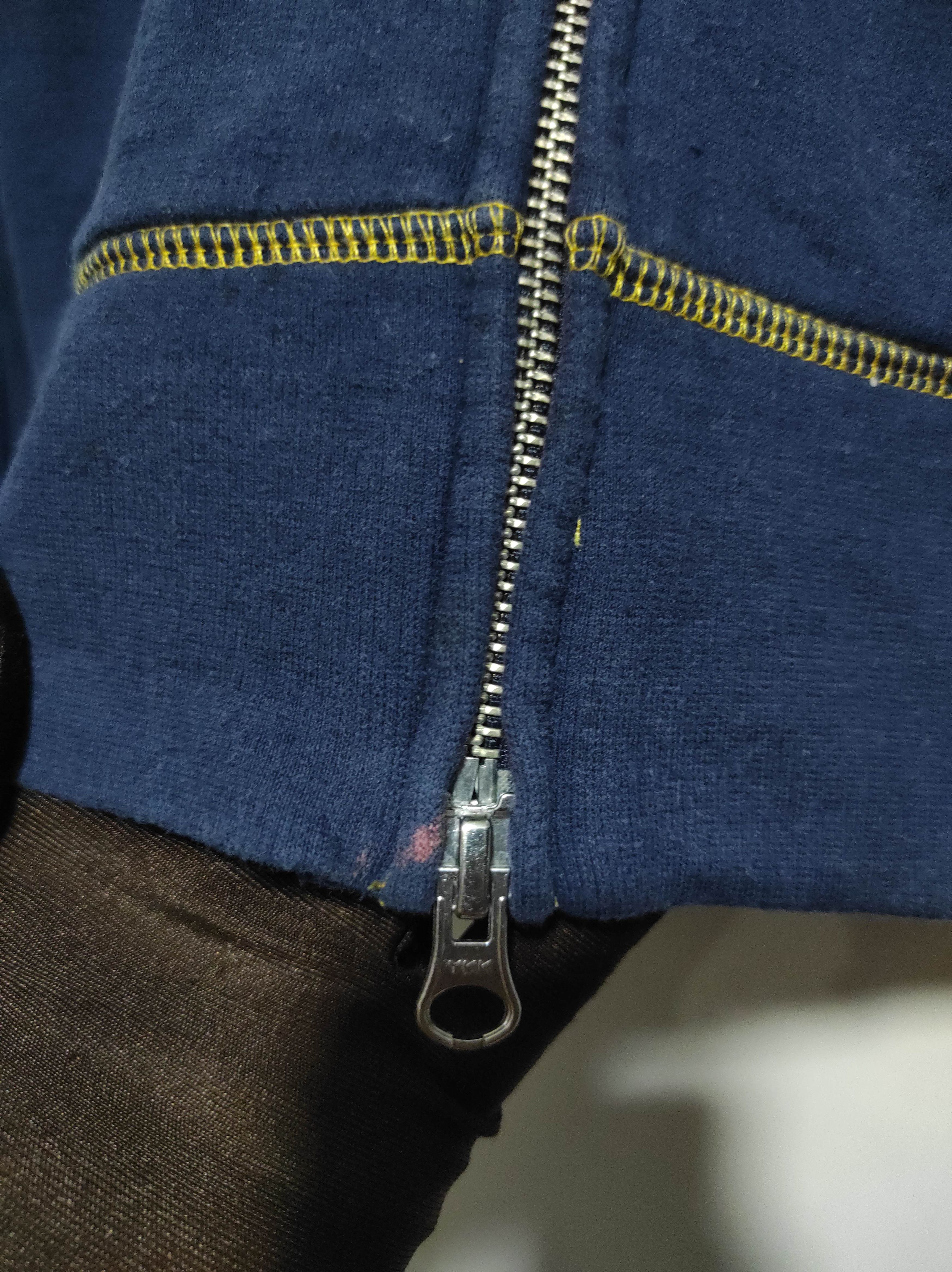 Yasuyuki Ishii Bleu Mavie Double Zip Fur Hoodie Ifsixwasnine Lgb Style Size S / US 4 / IT 40 - 10 Thumbnail