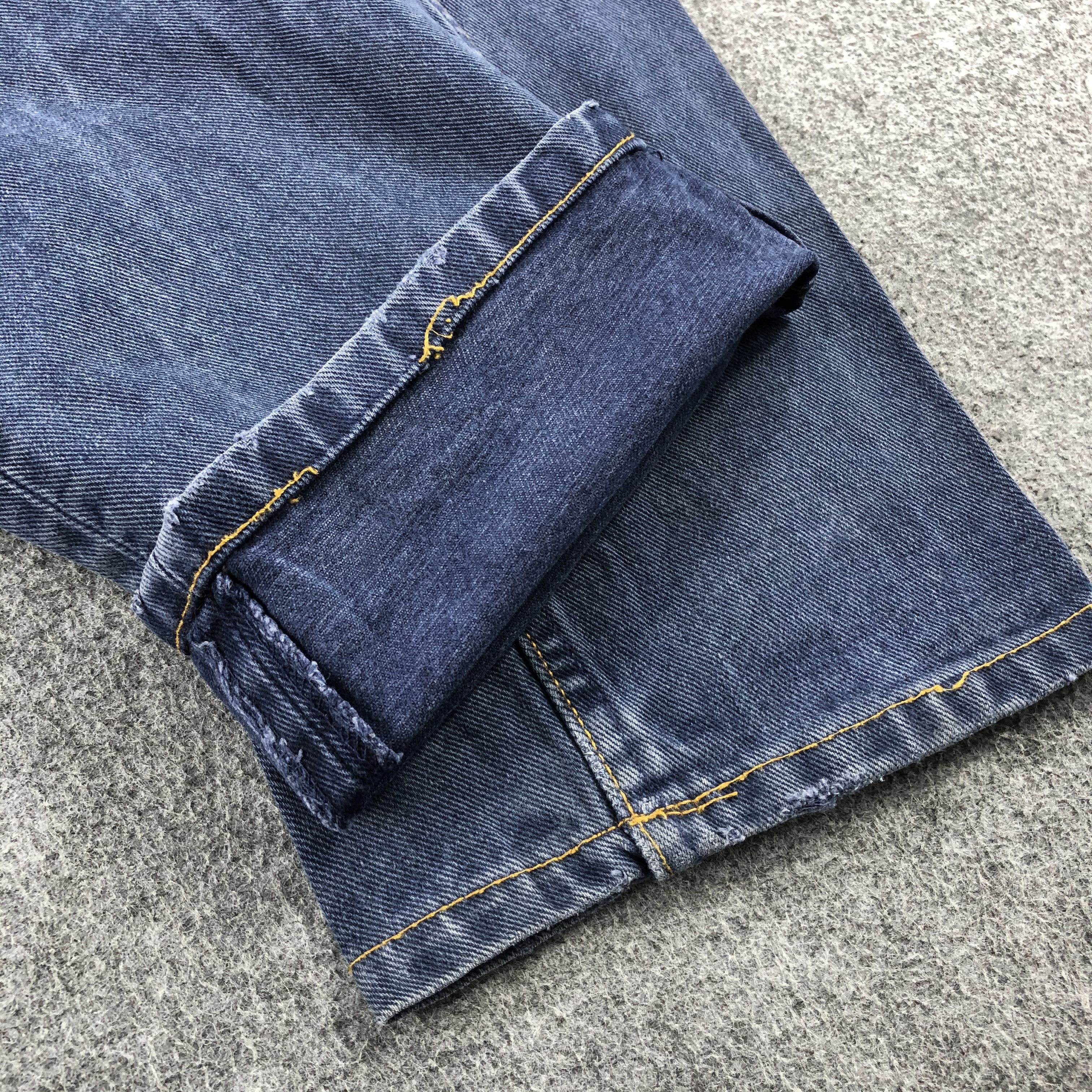 Levi's Vintage 90s Ripped Levis 501 Jeans-J1385 Size US 36 / EU 52 - 7 Thumbnail