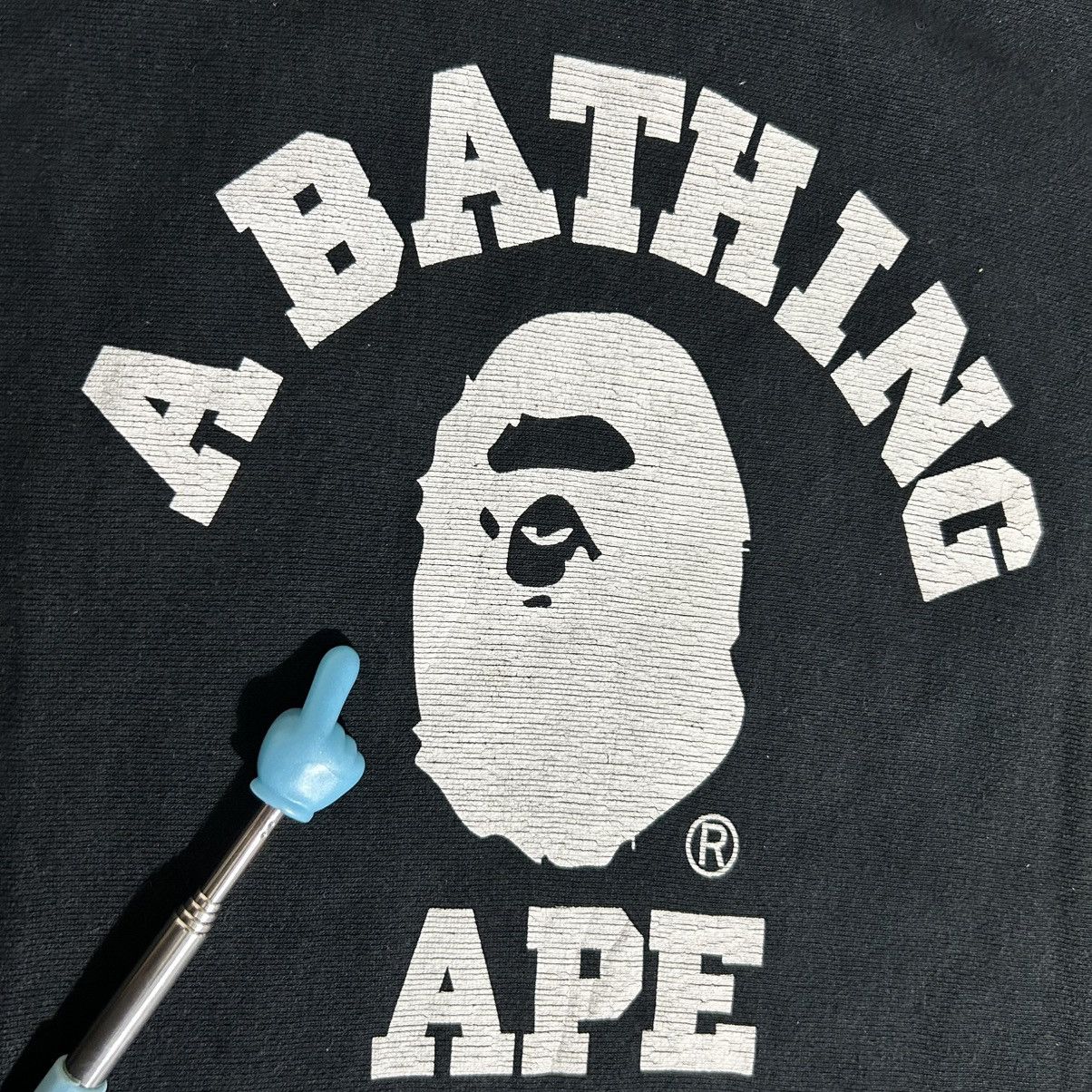 Bape Vintage Bape College Hoodie Size US L / EU 52-54 / 3 - 7 Thumbnail