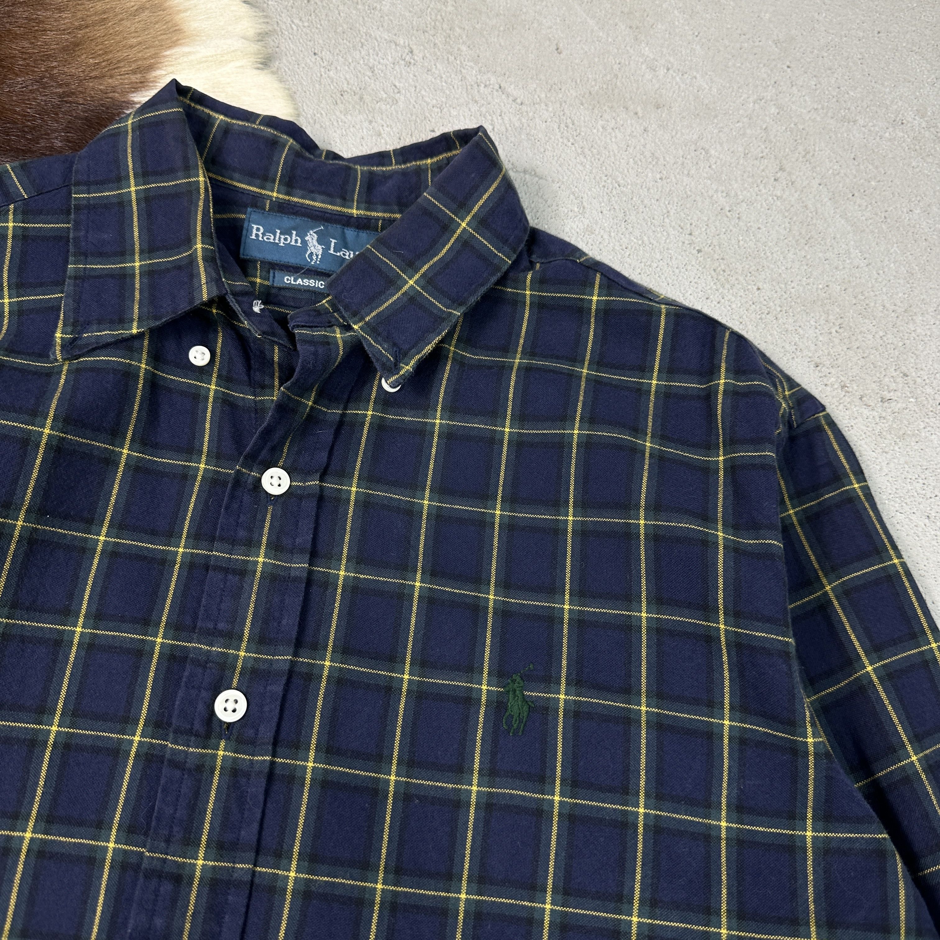 Polo Ralph Lauren × Vintage Polo Ralph Lauren Button Up Shirt Size US M / EU 48-50 / 2 - 3 Thumbnail