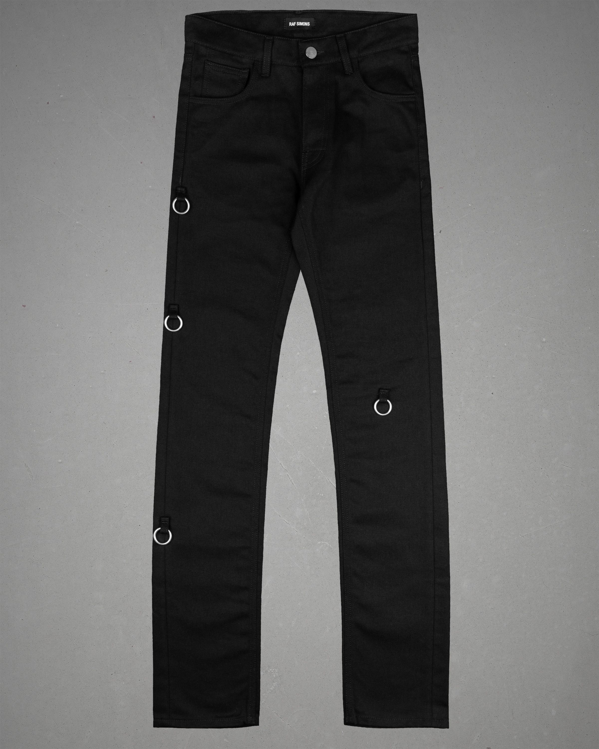 Raf Simons Raf Simons Embellished Ring Denim Size US 26 / EU 42 - 1 Thumbnail