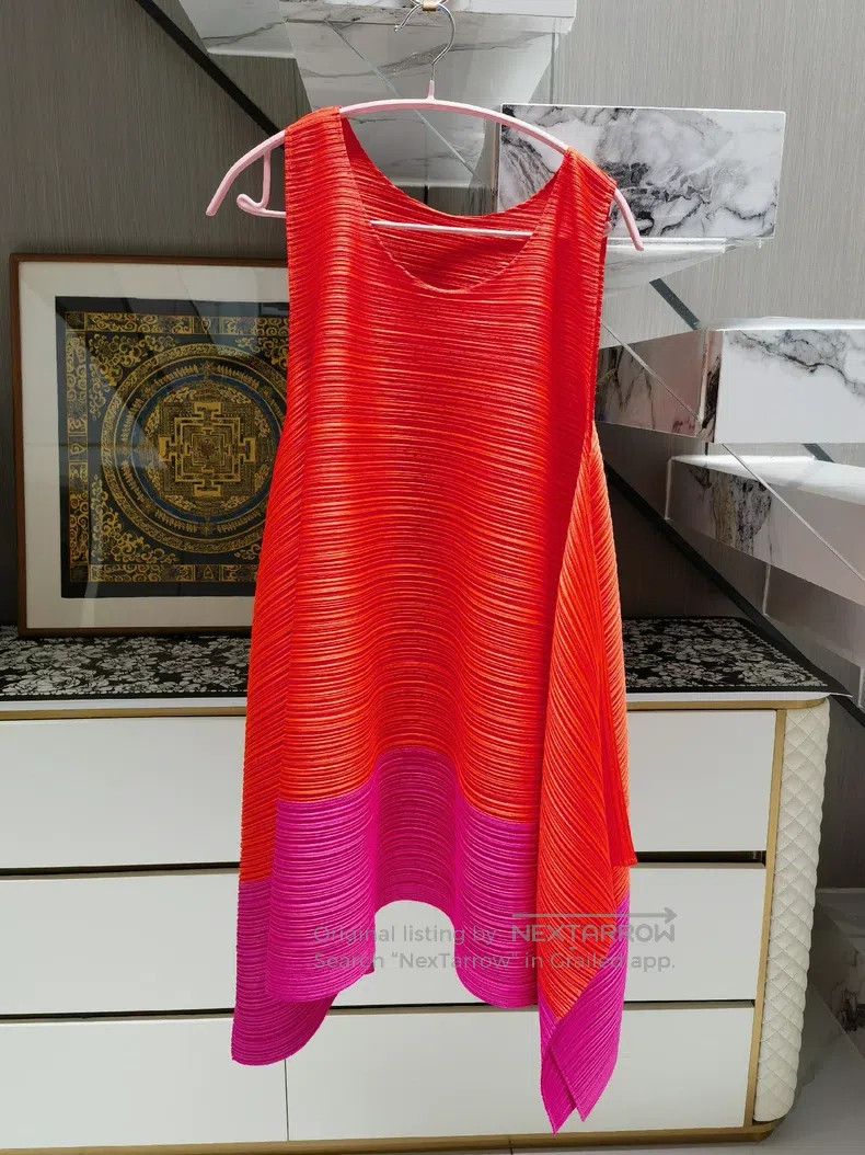 Issey Miyake Issey Miyake Horizontal Striped Patchwork Top Size L / US 10 / IT 46 - 1 Thumbnail