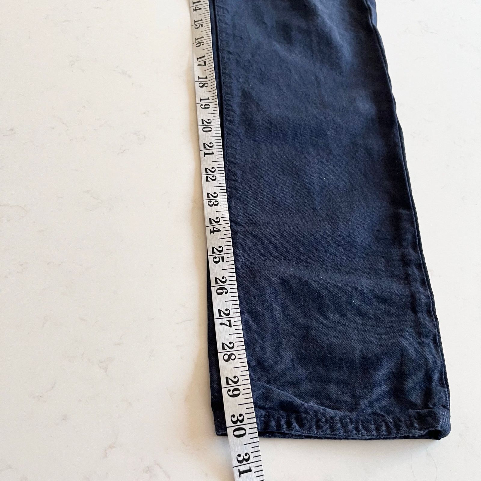 Club Monaco Club Monaco Mens Dark Blue Wash Slim Fit Denim Pants 28x30 Size US 28 / EU 44 - 7 Thumbnail