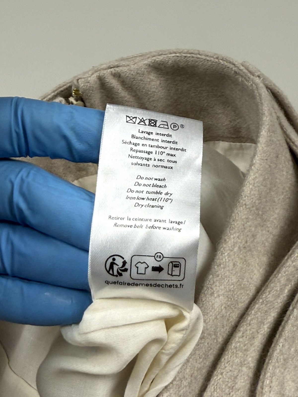 Sezane Sezane Gellie Wool Polyamide Cashmere Mini Skirt Size 42 Size 30" / US 8 / IT 44 - 11 Thumbnail