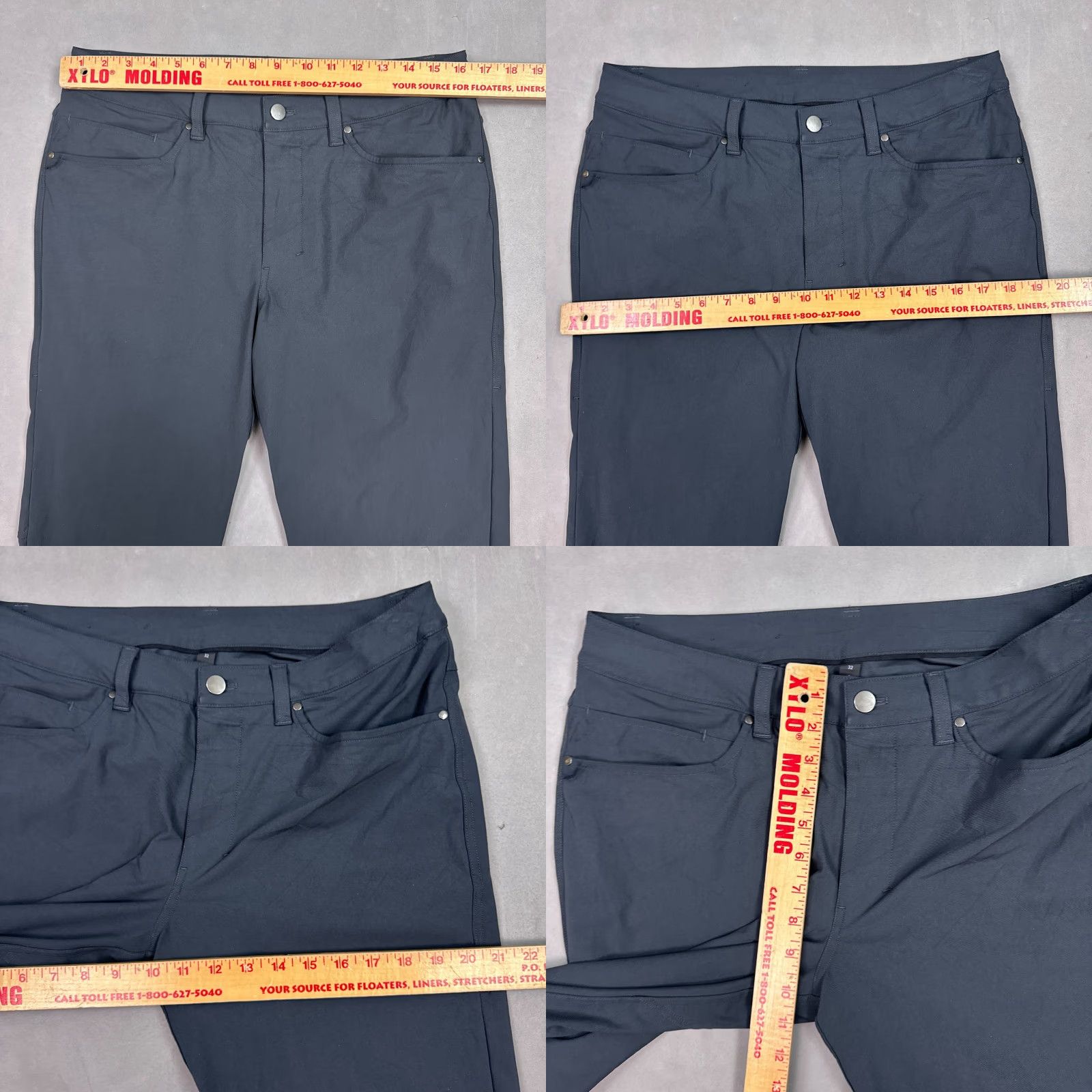 Lululemon Lululemon Pants Mens 32x31 Black Warpstreme Classic Golf Work Office Flawed Size US 32 / EU 48 - 10 Thumbnail