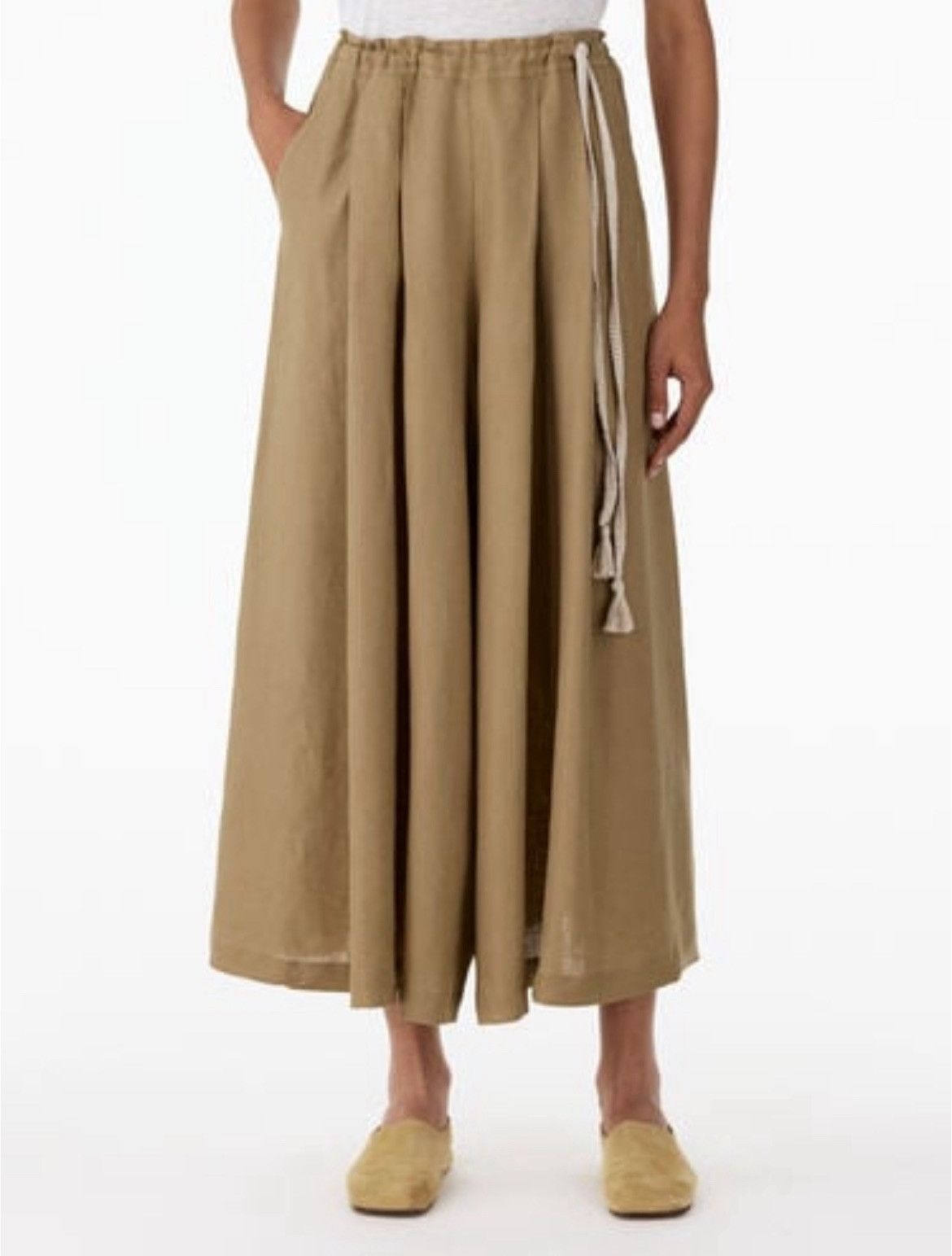 image of Loro Piana O1Srvl11E0424 Trouser In Brown, Women's (Size 26)