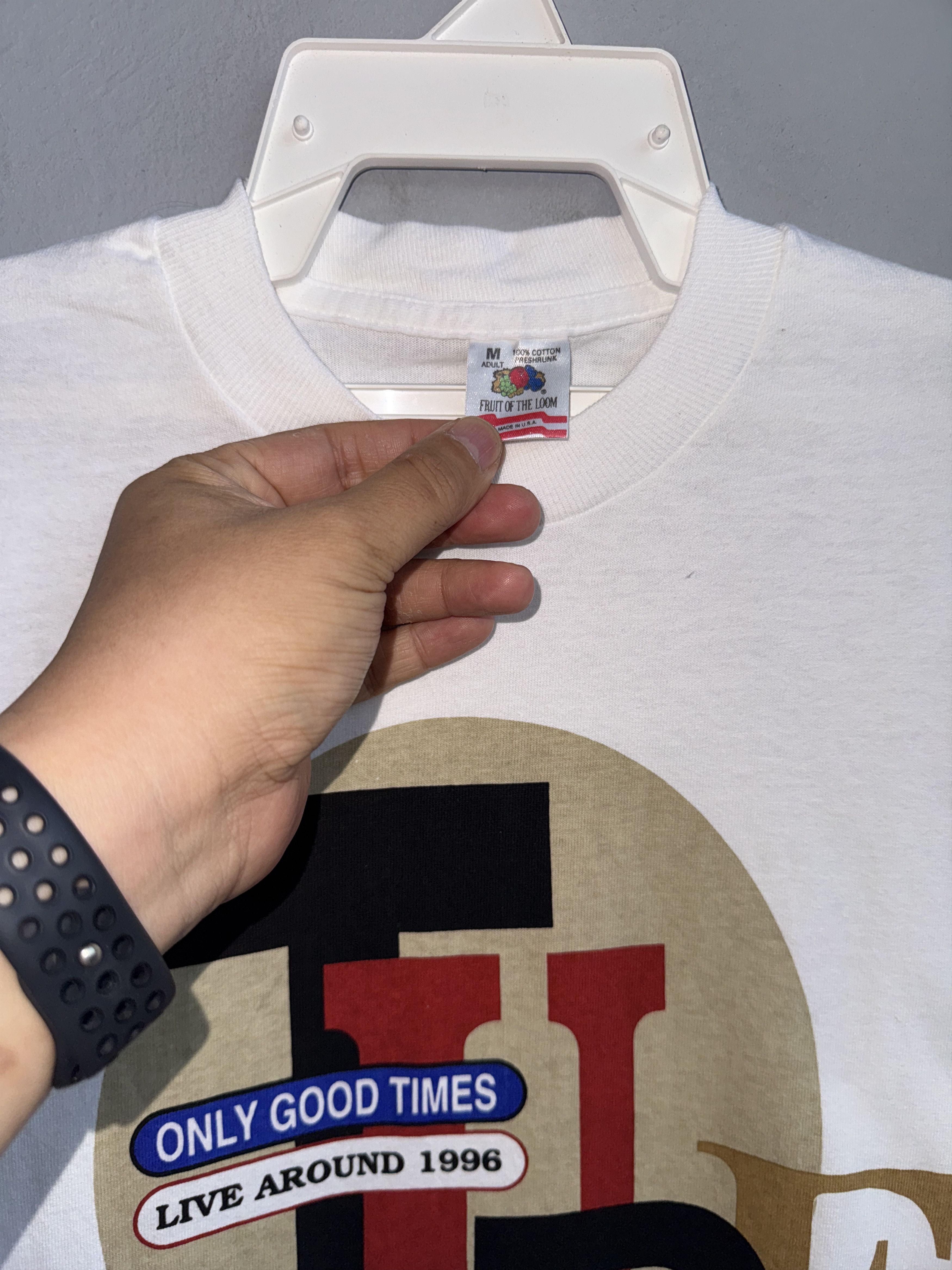 Vintage Tube Only Good Times Live Around 1996 Vintage Shirt Size US M / EU 48-50 / 2 - 3 Thumbnail