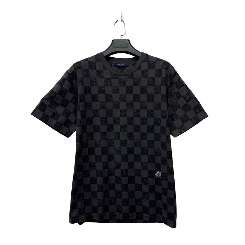 Louis Vuitton Louis Vuitton Checkerboard printed logo short sleeve Size US XL / EU 56 / 4 - 2 Thumbnail