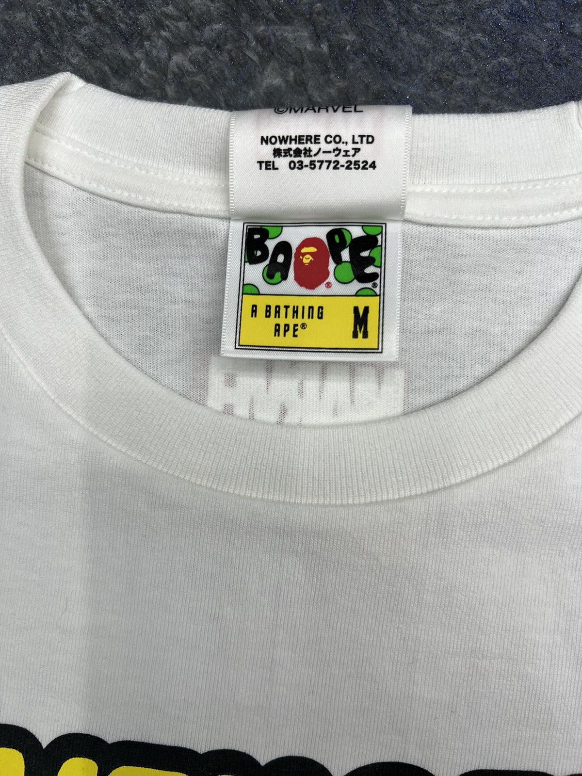 Bape × Marvel Comics Bape x Marvel Milo Captain America T-Shirt Size US M / EU 48-50 / 2 - 5 Thumbnail