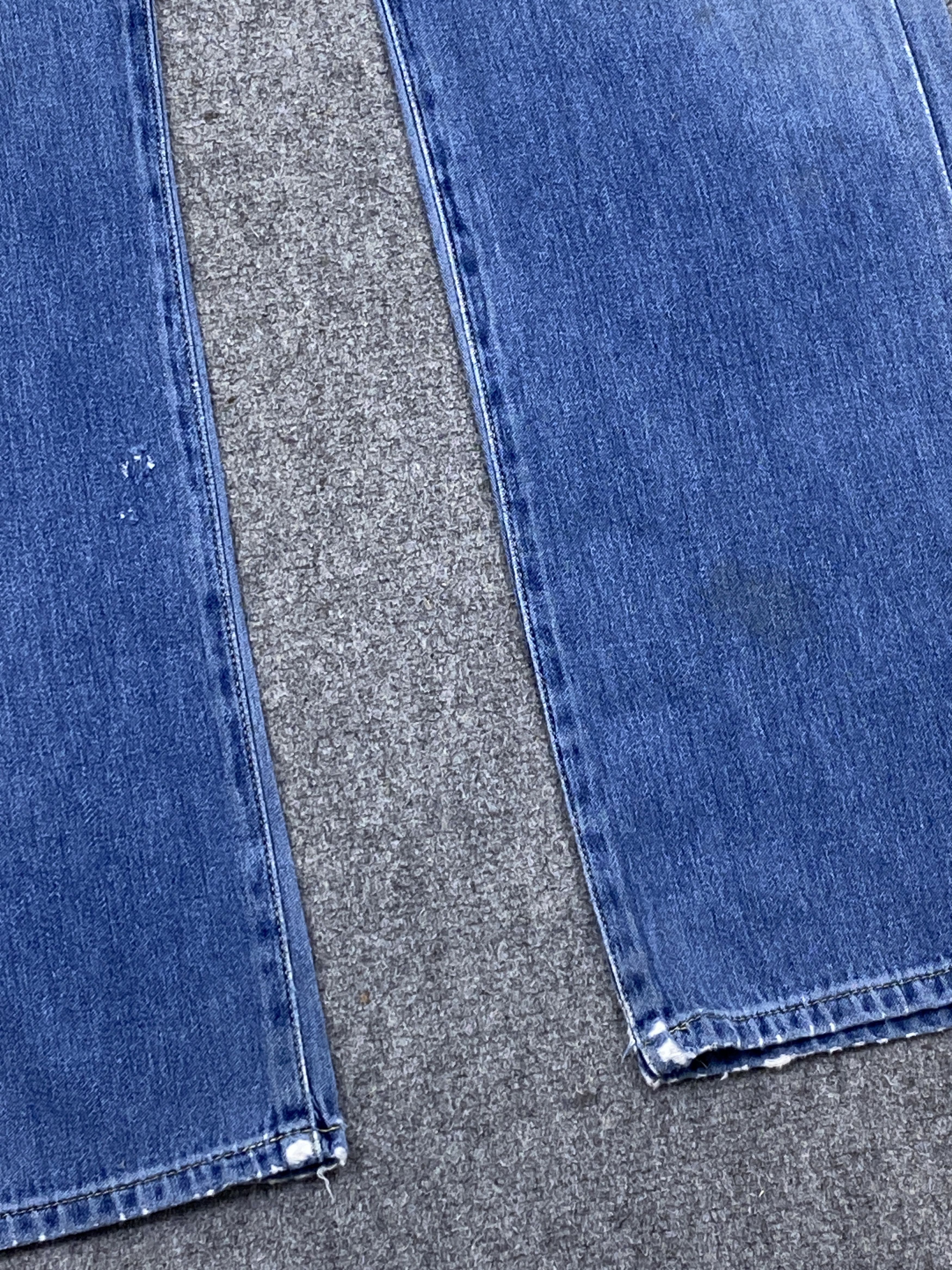 Japanese Brand Vintage Blueway Distressed Faded Blue Jeans DP2746 Size US 28 / EU 44 - 11 Thumbnail