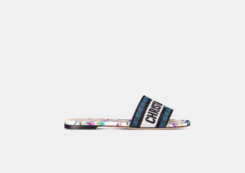Dior o1w1db10625 KCQ209 Dway Slides in Multicolor Size US 12 / IT 42 - 1 Thumbnail