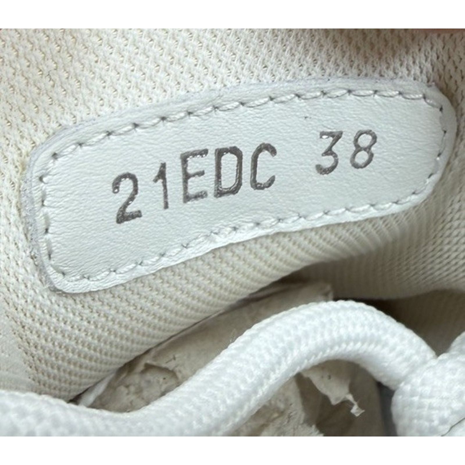 Dior Size 38EU/8W - Dior B22 White Silver NEW! Size US 8 / IT 38 - 8 Thumbnail