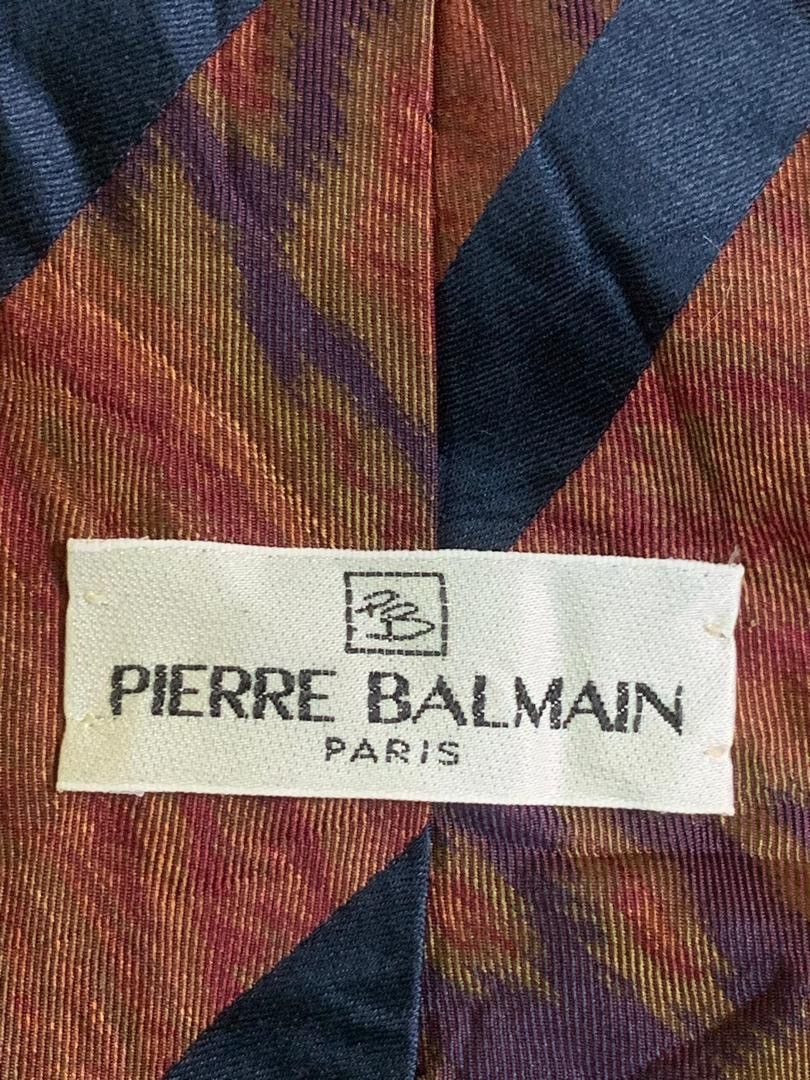 Designer × Pierre Balmain Rare Design Vintage Pierre Balmain Ties Size ONE SIZE - 4 Thumbnail