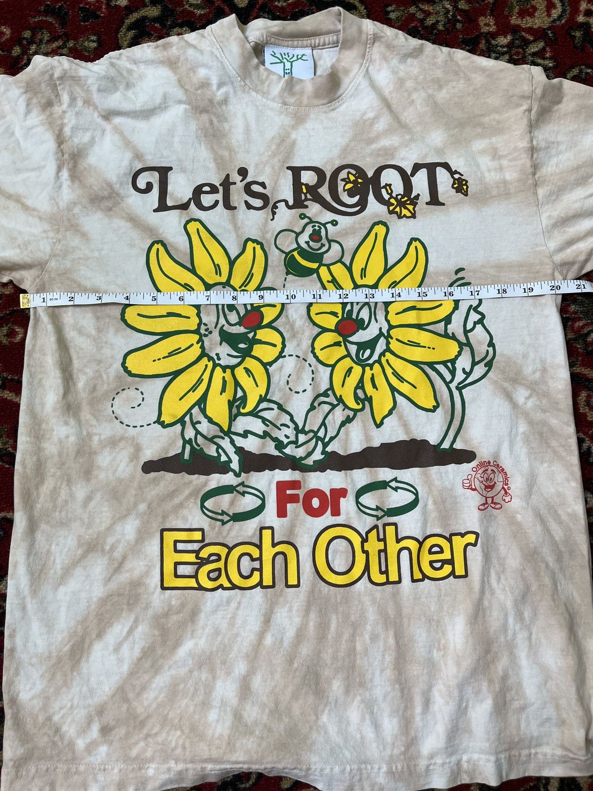 Online Ceramics Tie Dye Online Ceramics “Let’s Root for Each Other” M Size US M / EU 48-50 / 2 - 2 Thumbnail
