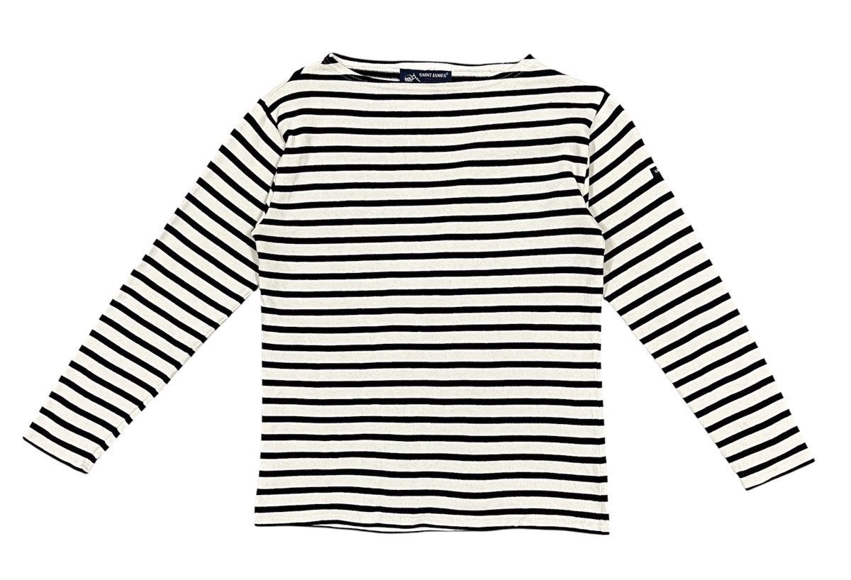 Saint James Striped Longsleeve Shirt, Women's (Size Xxs)