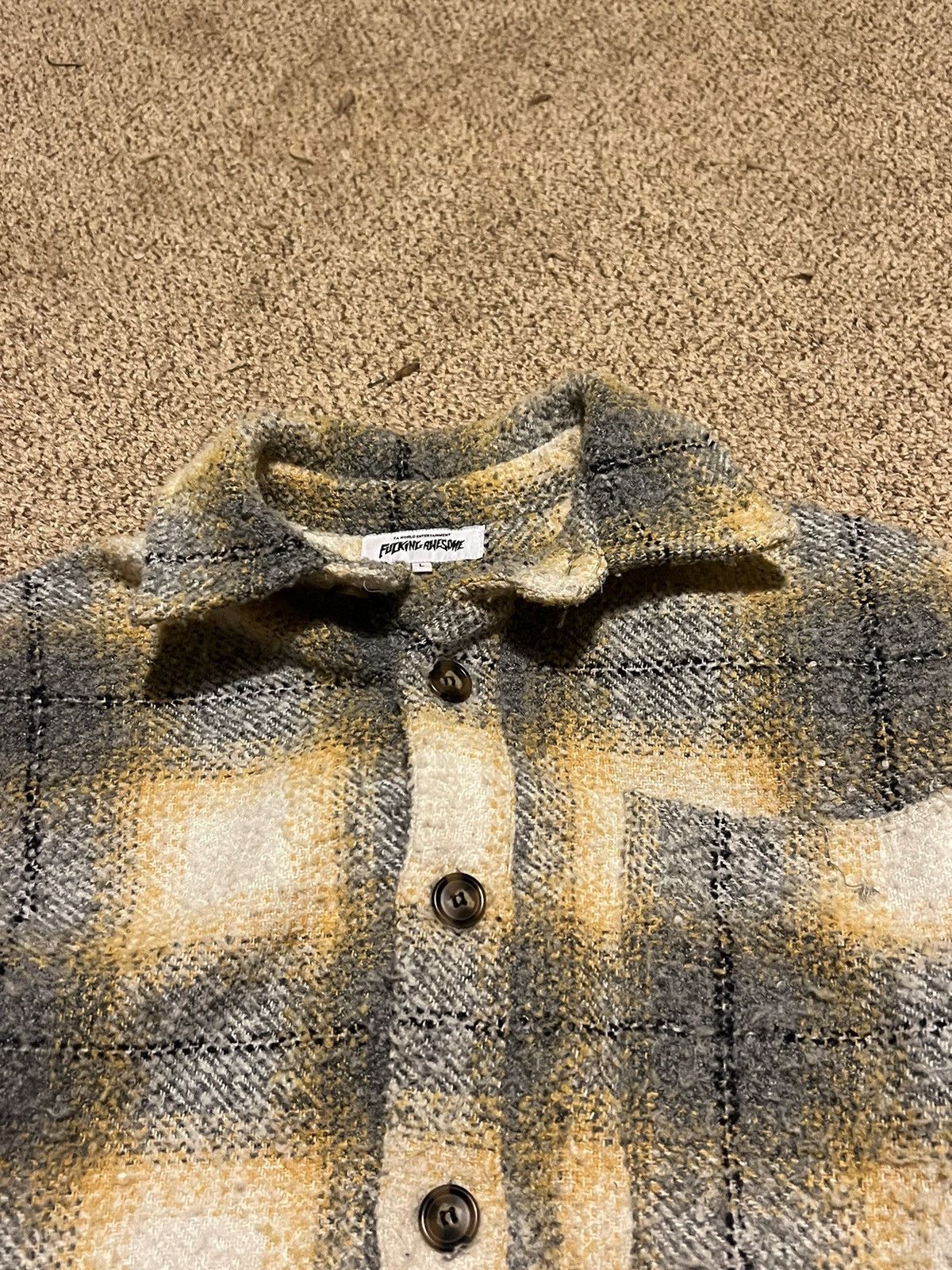 Fucking Awesome Fucking awesome flannel jacket Size US L / EU 52-54 / 3 - 4 Thumbnail