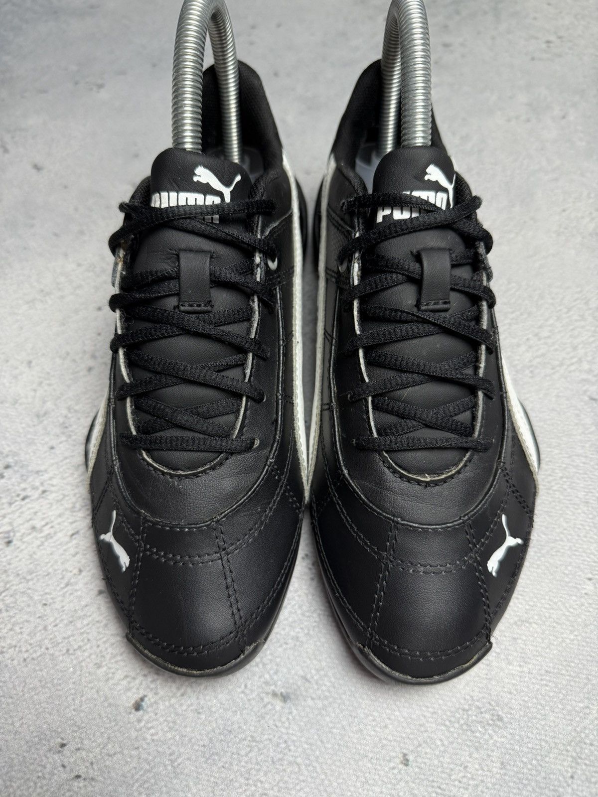 Puma Vintage Puma Speedcat Leather Y2K Black/White Sneakers Size US 5.5 / IT 35.5 - 7 Thumbnail