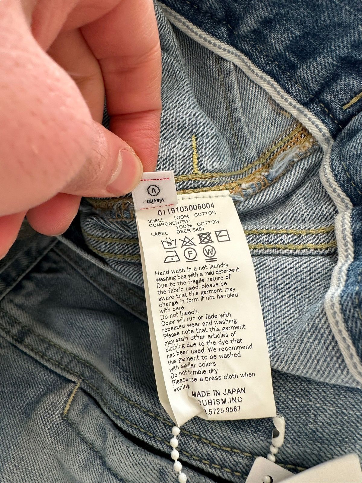 Visvim Sz2 19SS 101 Social Sculpture Distressed Denim Jacket Size US M / EU 48-50 / 2 - 14 Thumbnail