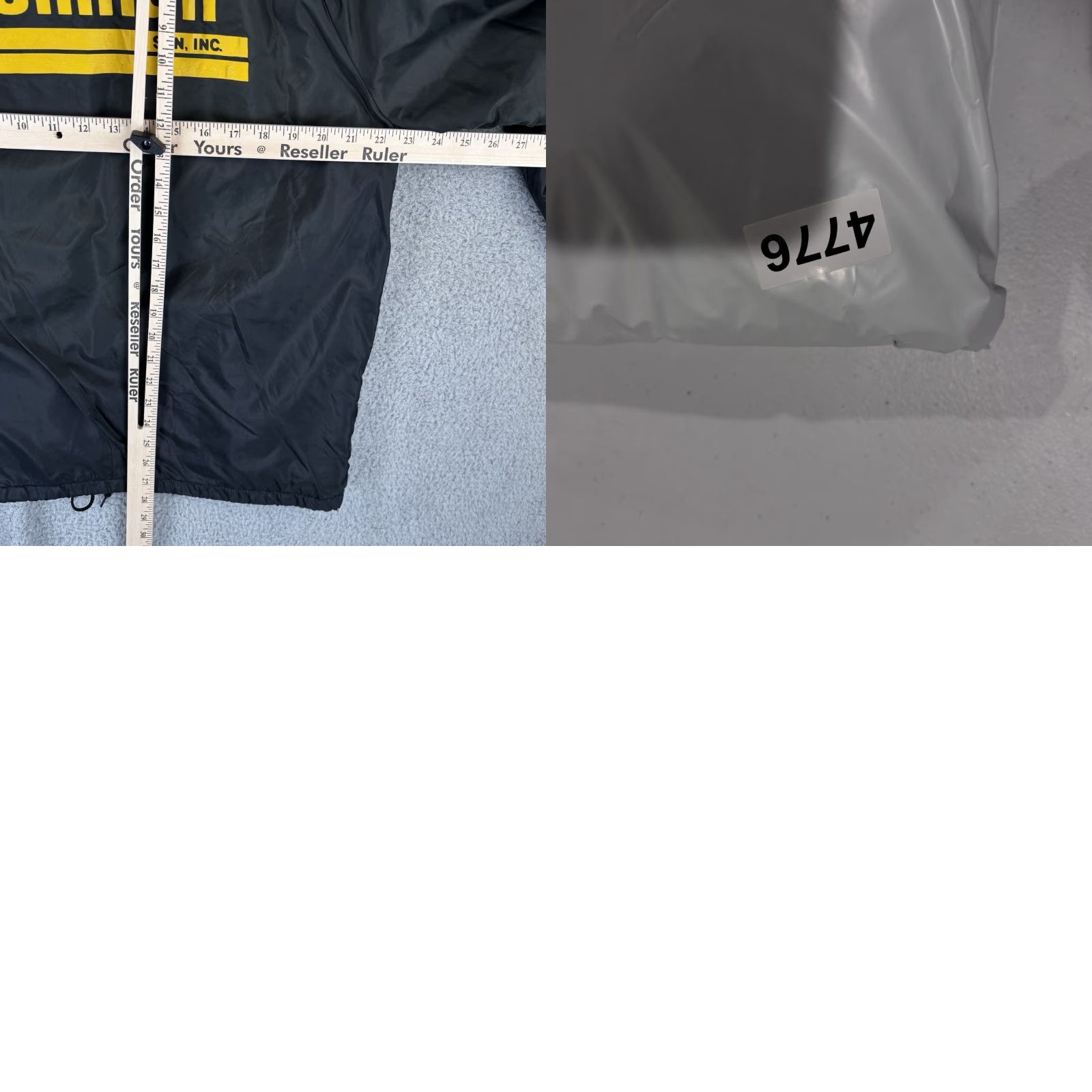 Champion VINTAGE Champion Jacket Mens XL Black Nylon Mechanic Bomber Lined Sherpa USA 80s Workwear Pockets Size US XL / EU 56 / 4 - 8 Thumbnail