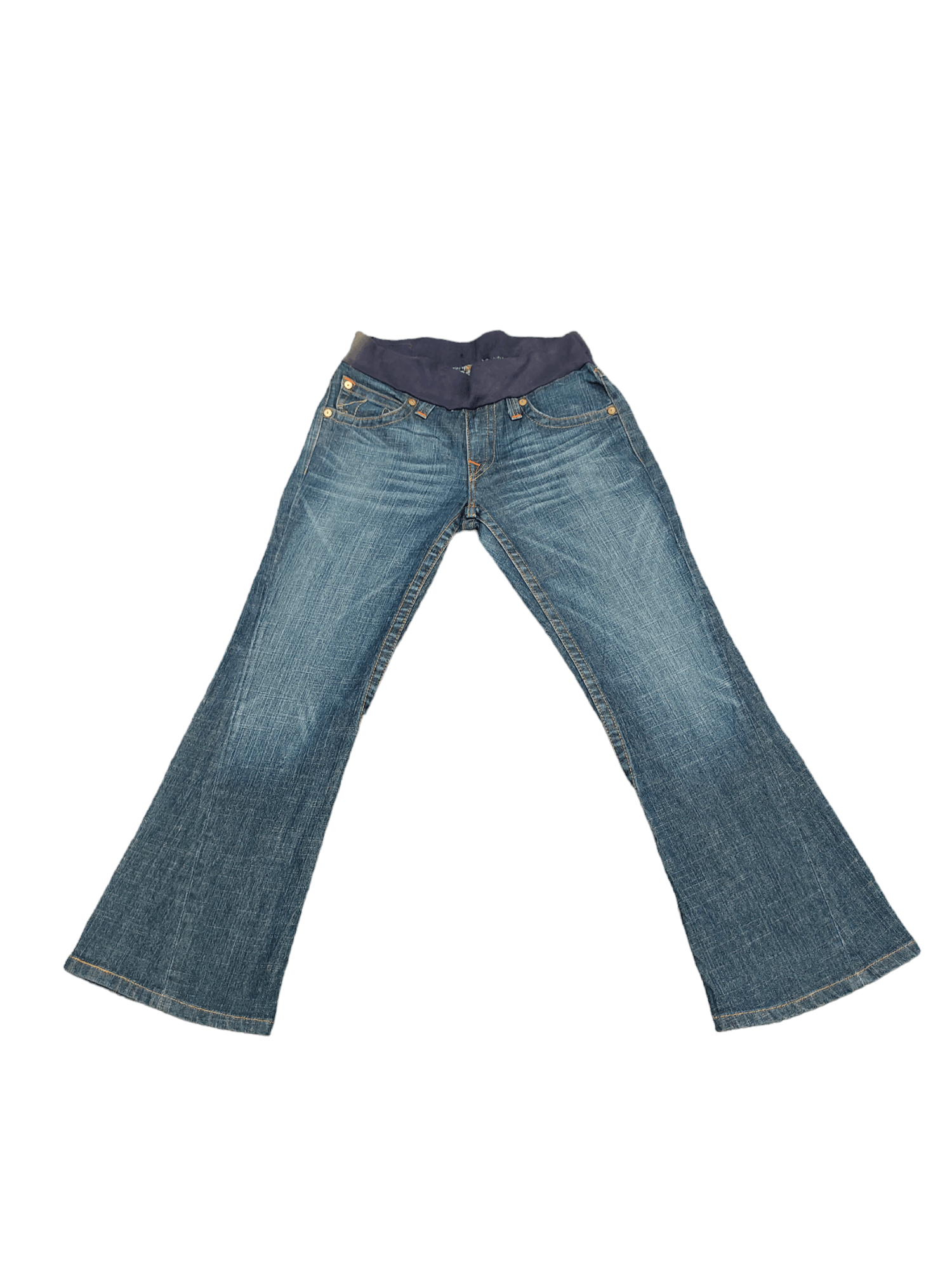 True Religion Flare Jeans True Religion JOEY Wide Leg Denim Boot Cut Size 32" / US 10 / IT 46 - 11 Thumbnail
