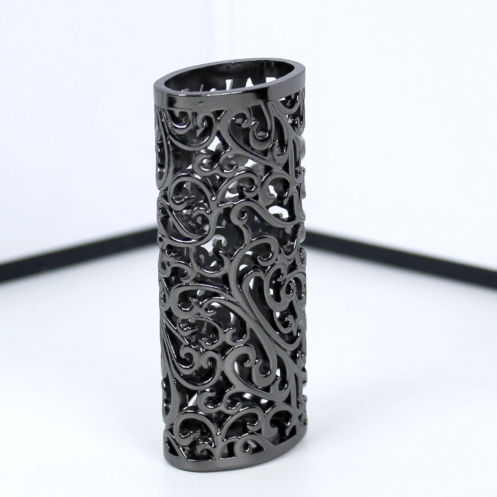 Other Retro Black Armor Metal Lighter Case Size ONE SIZE - 1 Thumbnail