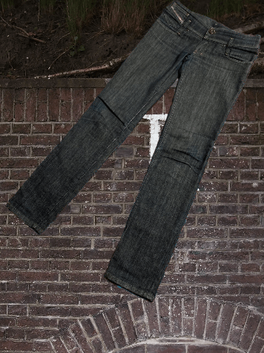 Diesel × Vintage Diesel Vintage Y2K Washed Dirty Low Rise Baggy Jeans Size 26" / US 2 / IT 38 - 1 Thumbnail