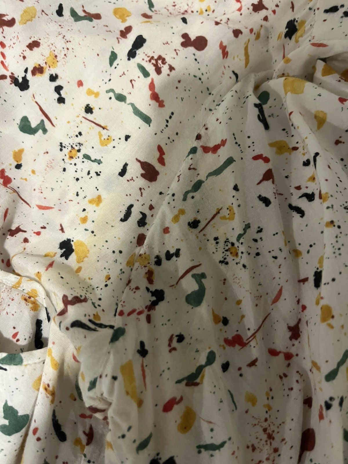 Christophe Lemaire SS13 viscose terrazo shirt, size 4/L Size US L / EU 52-54 / 3 - 8 Thumbnail