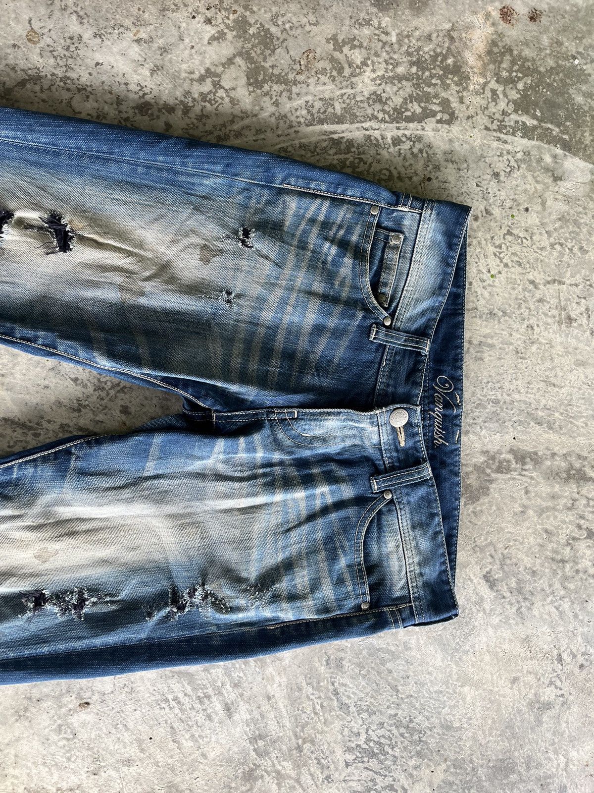 If Six Was Nine × Japanese Brand × Vanquish Flare Vanquish Denim Tornado Mart Inspired Size US 33 - 4 Thumbnail