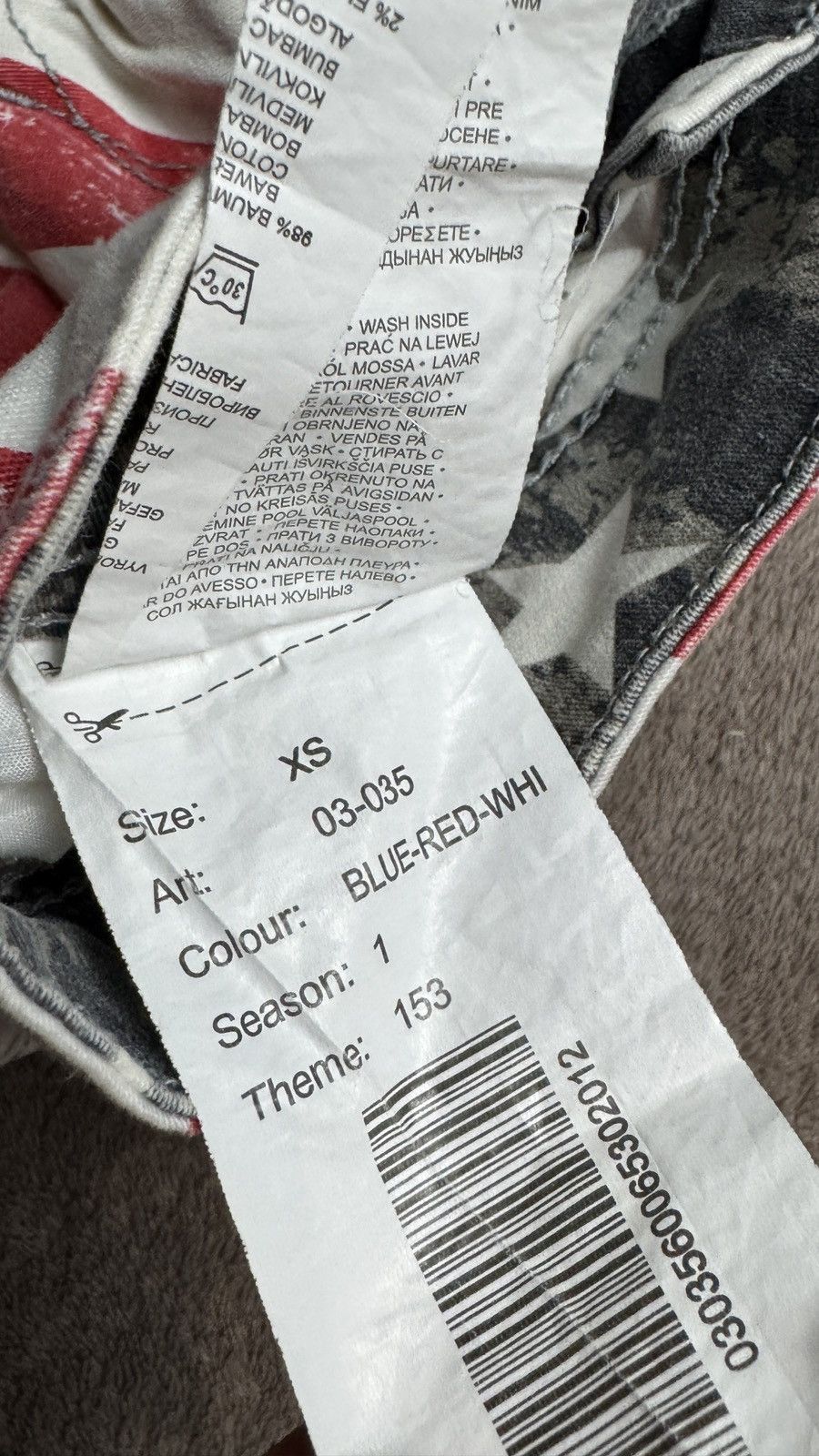 Hysteric Glamour American Flag Crazy Skinny Jeans Y2K lgb ralph lauren amiri Size US 26 / EU 42 - 5 Thumbnail