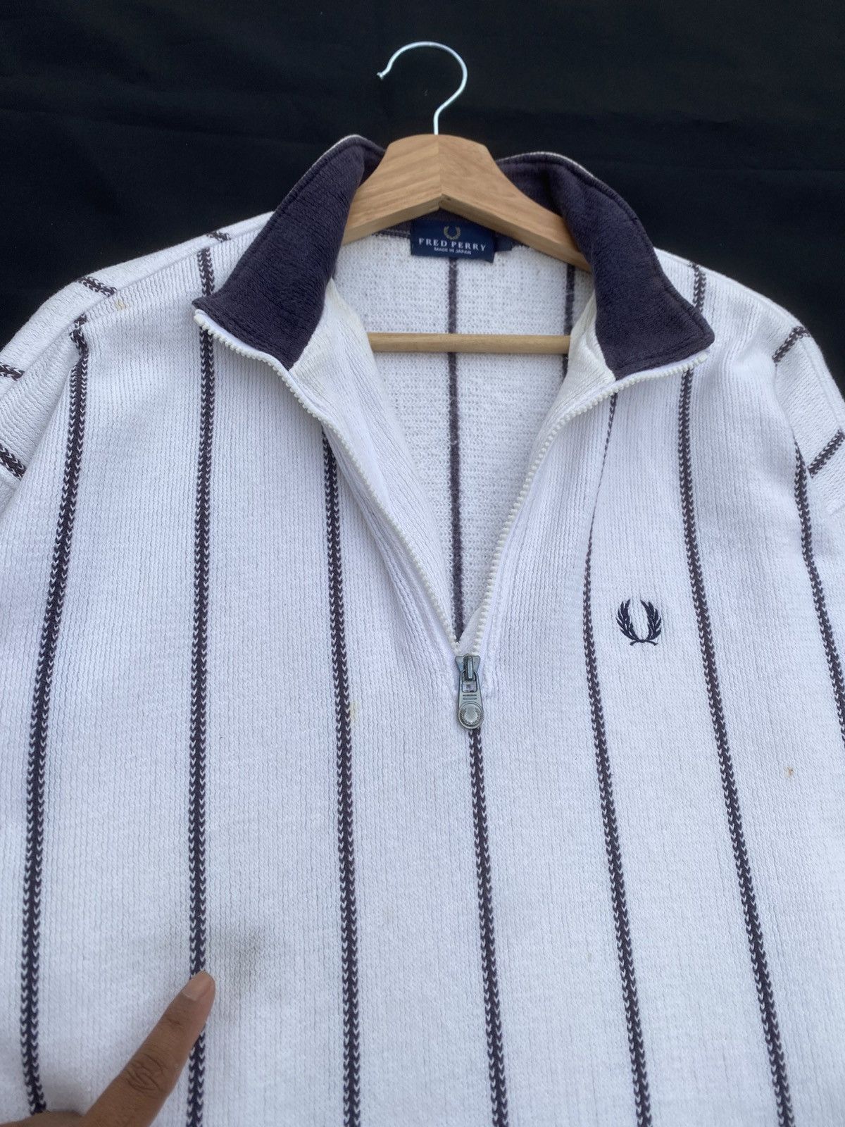 Fred Perry Rare Vintage 90s Fred Perry Sweater Size US L / EU 52-54 / 3 - 7 Thumbnail