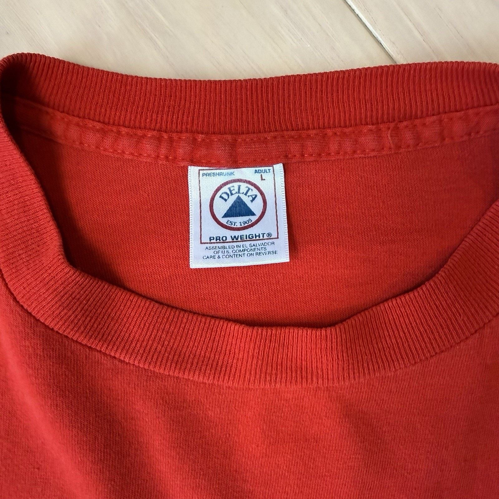 Vintage Vintage Dark Star Orchestra Shirt Large Red 90s Music LS Size US L / EU 52-54 / 3 - 7 Thumbnail