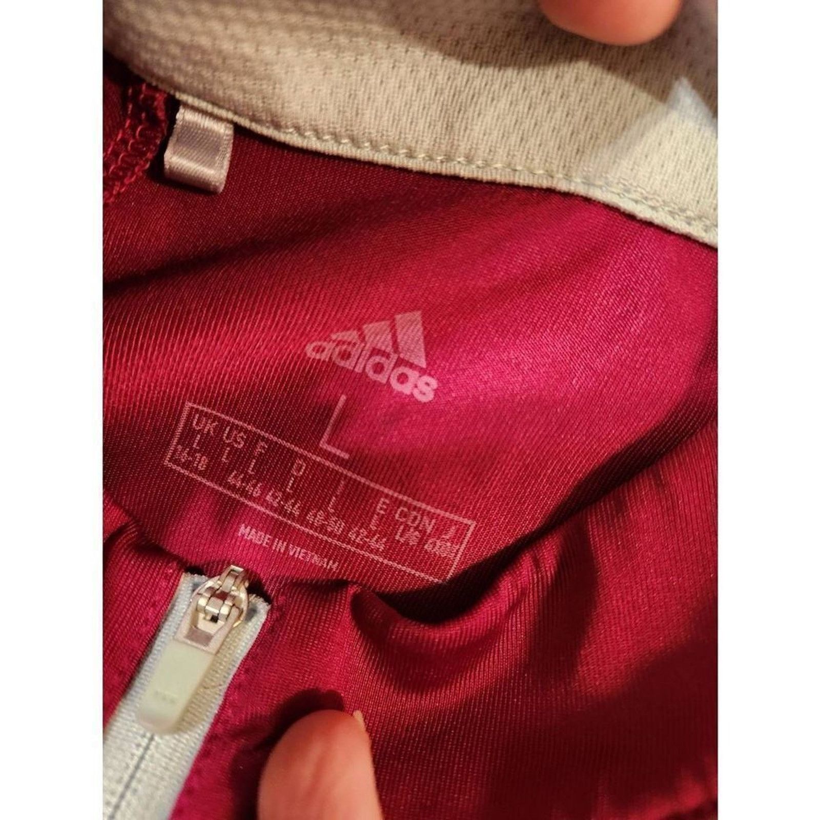 Adidas Womens Large red adidas tank Size L / US 10 / IT 46 - 6 Thumbnail