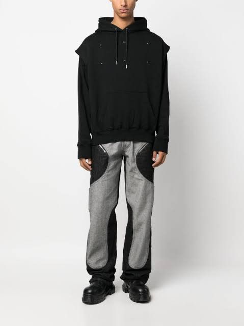 Heliot Emil Heliot emil OUTLINE LOGO HOODIE Size US L / EU 52-54 / 3 - 1 Thumbnail