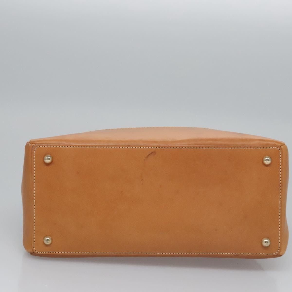 Celine CELINE C Macadam Canvas Hand Bag Brown Gold Size ONE SIZE - 9 Thumbnail